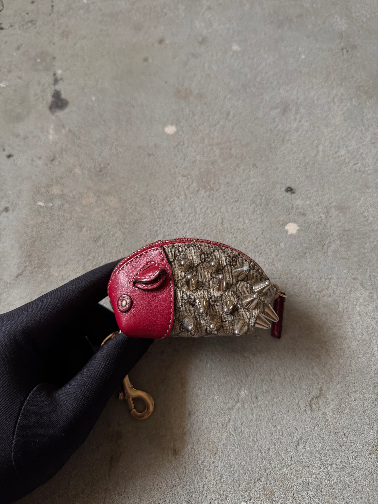 Gucci GG Hedgehog Keychain