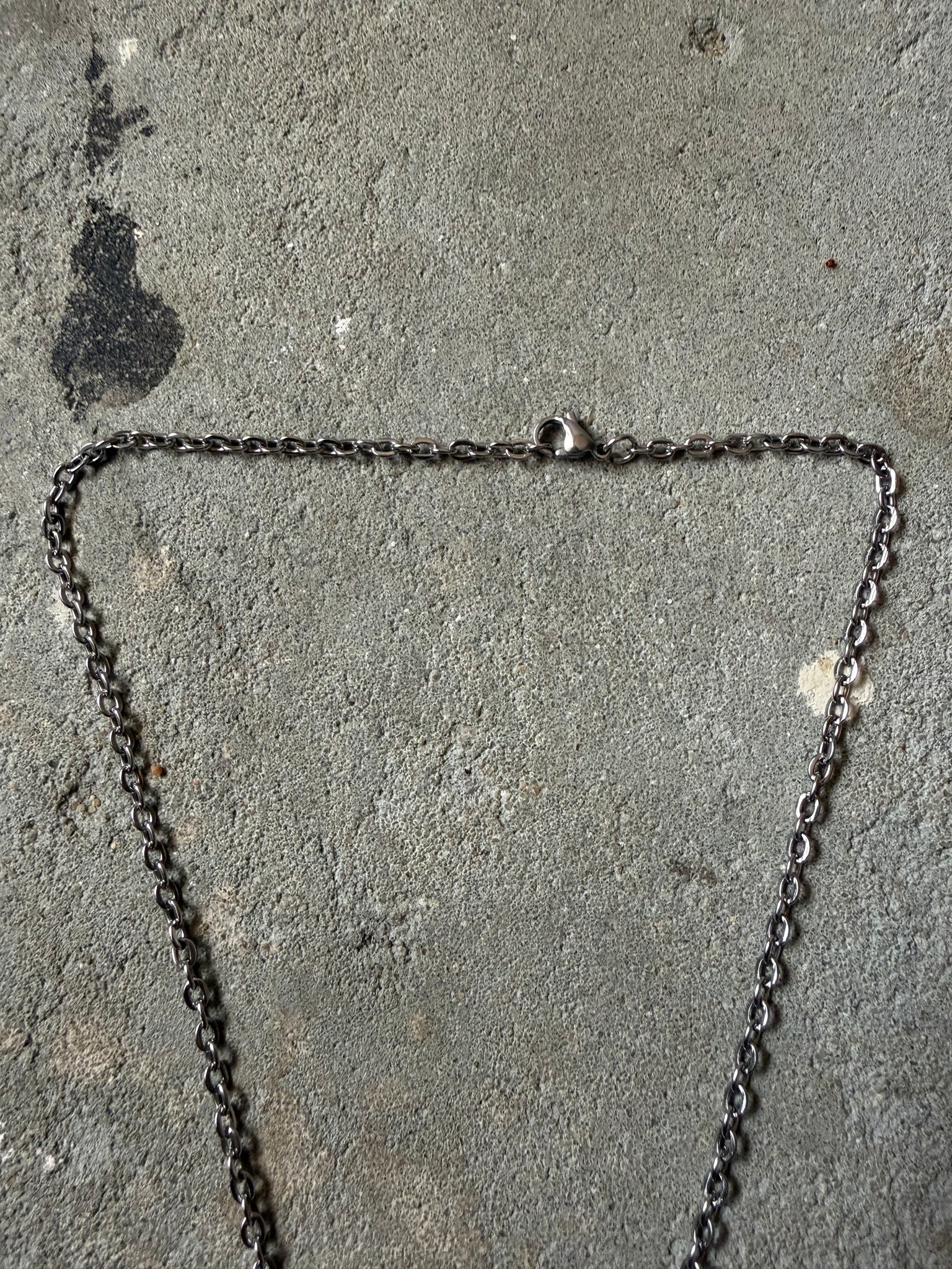 Gucci GG Interlocking Necklace Silver
