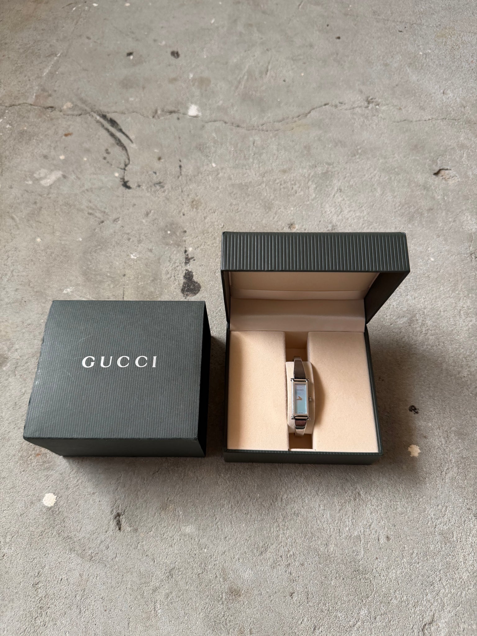 Gucci 1500L Sky Blue Dial Watch