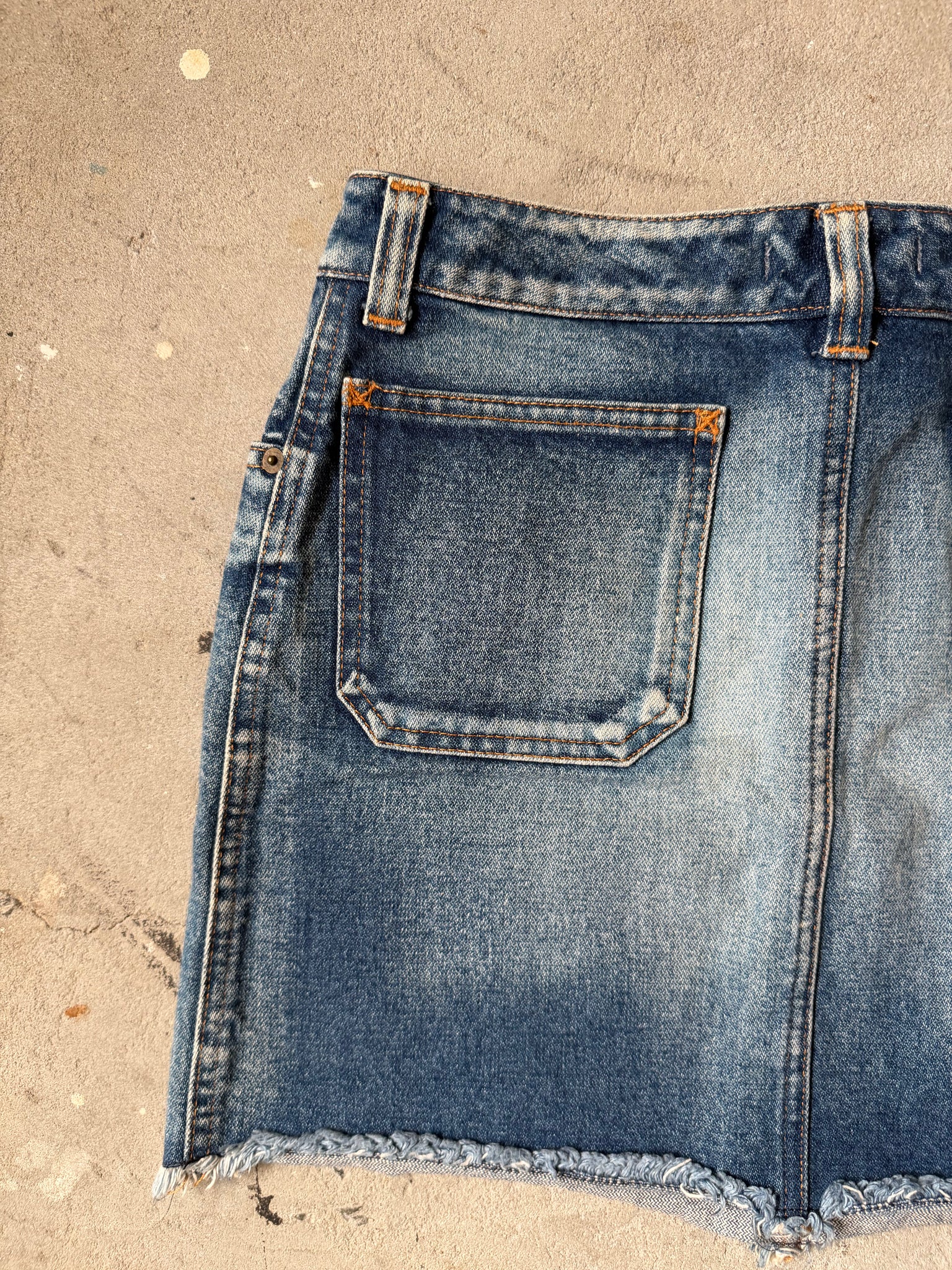 Chloè Denim Skirt Blue