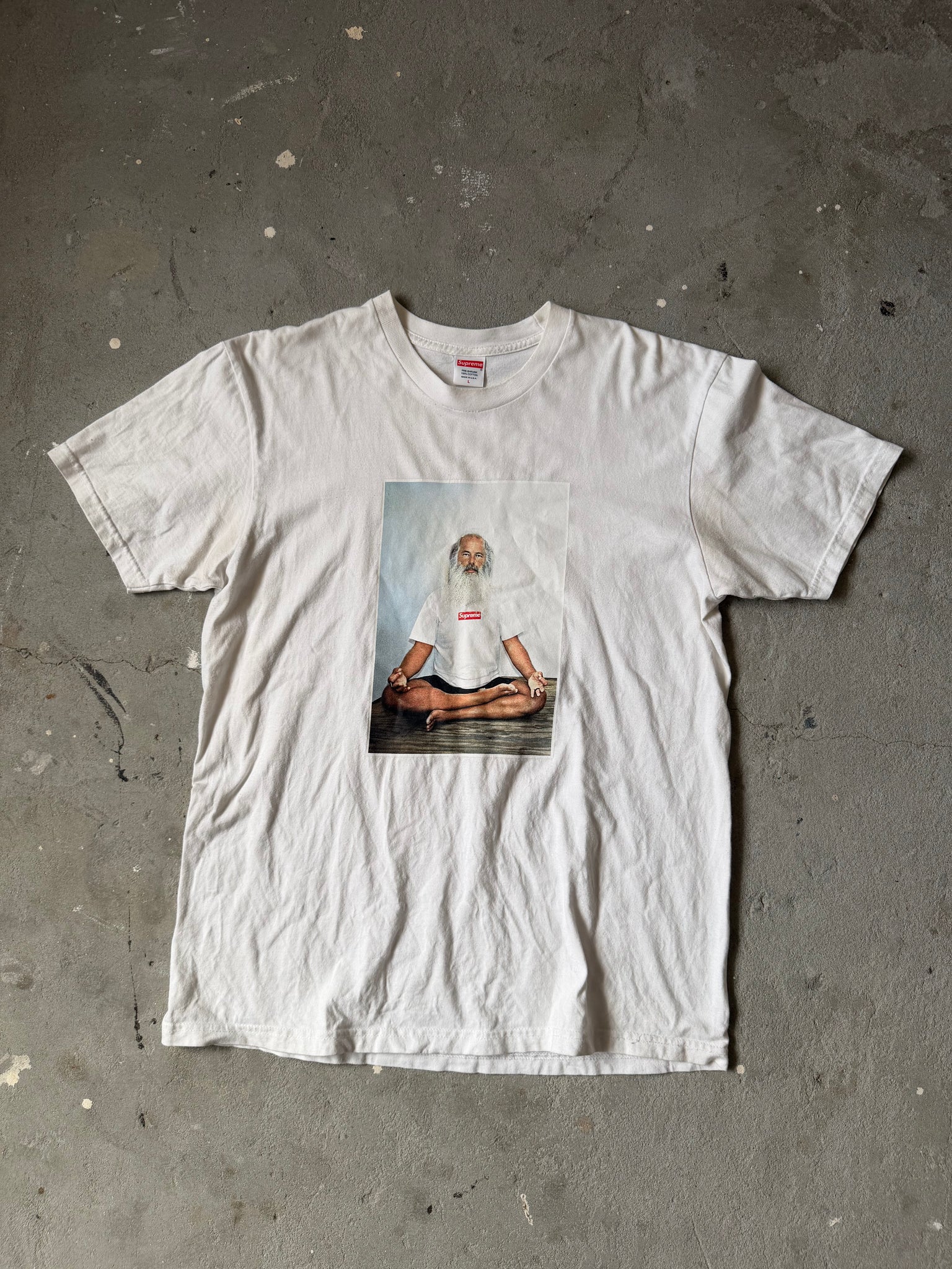 Supreme Rick Rubin T Shirt White (Size L)