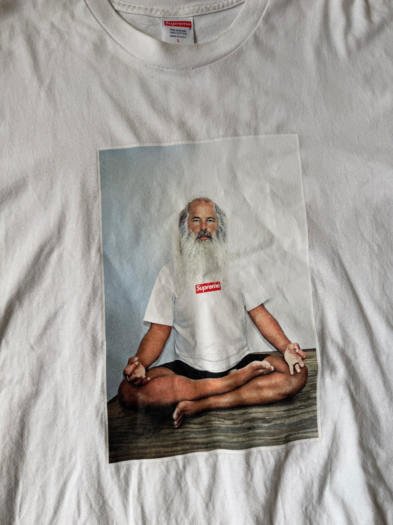 Supreme Rick Rubin T Shirt White (Size L)