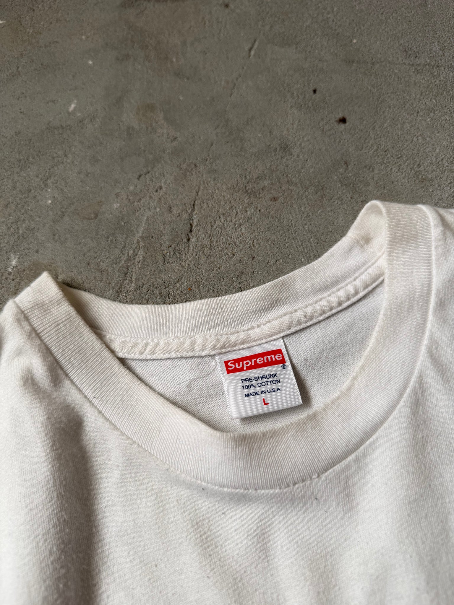 Supreme Rick Rubin T Shirt White (Size L)