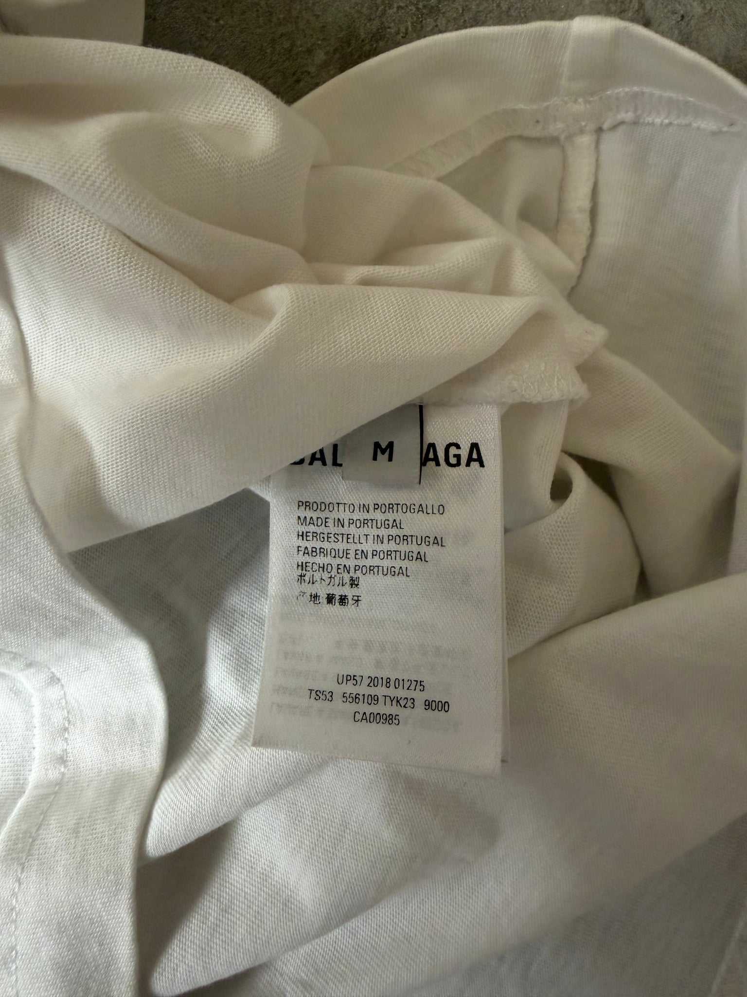 Balenciaga Mode Logo T Shirt White (Size M)