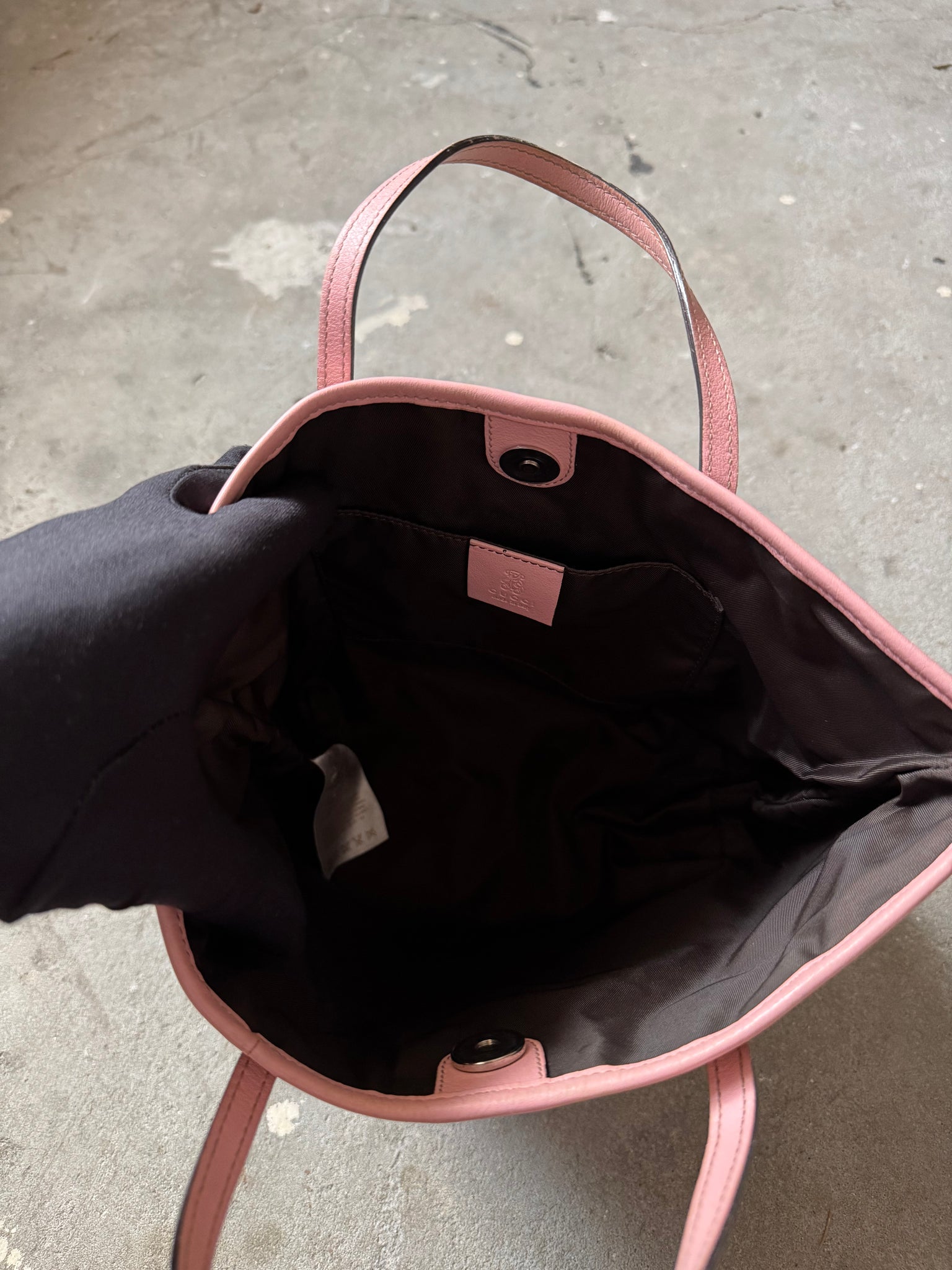 Gucci GG Monogram Mini Zoo Parrot Tote Bag Beige/Pink