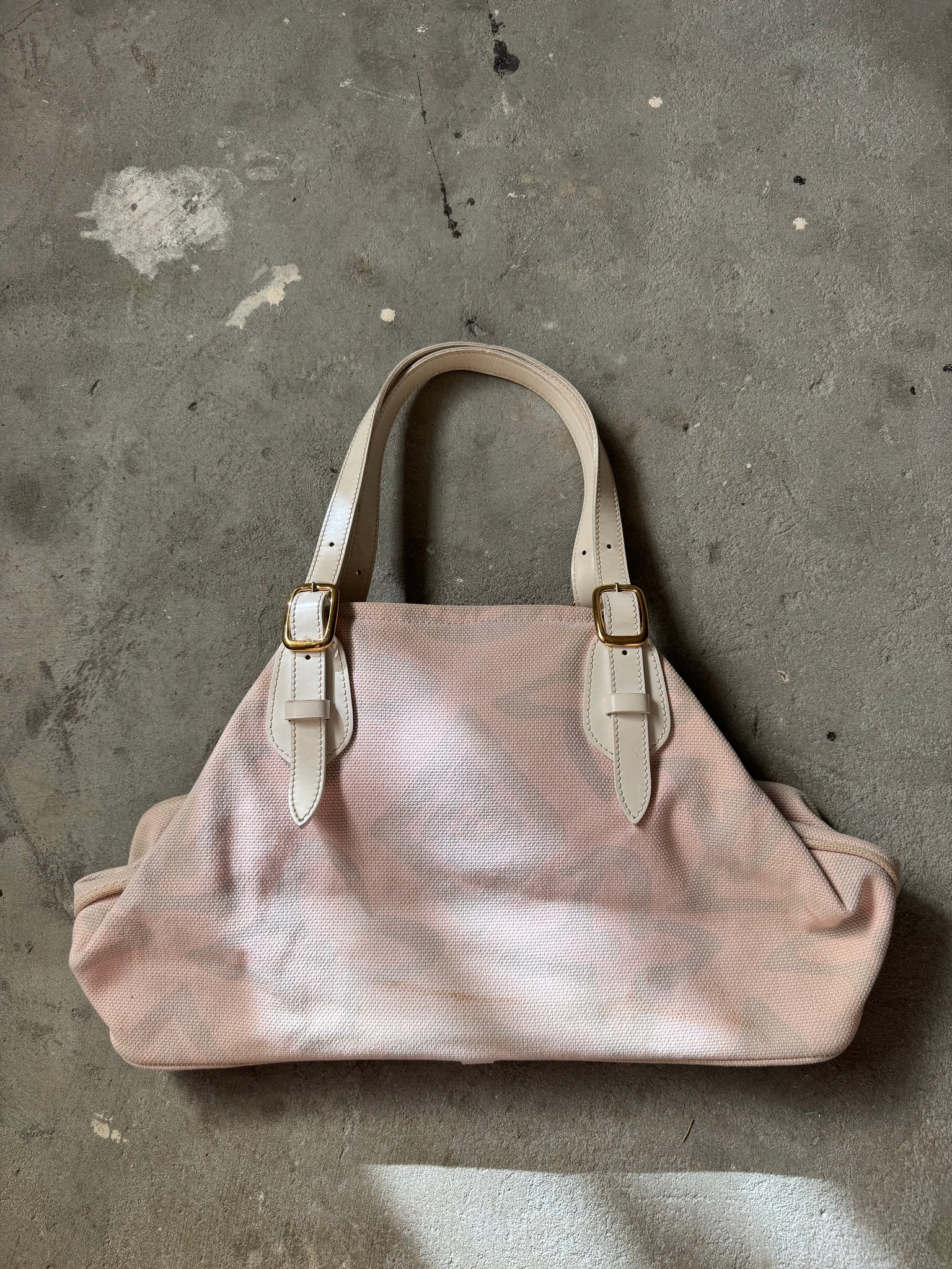 Louis Vuitton Beige Tahitienne Cabas PM HandBag Pink