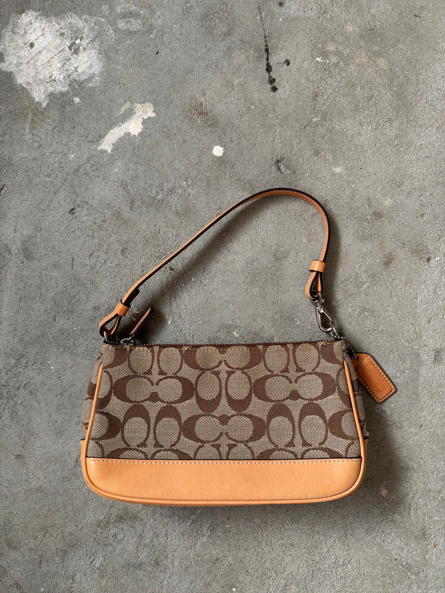 Coach Y2K Demi Shoulder Bag Tan