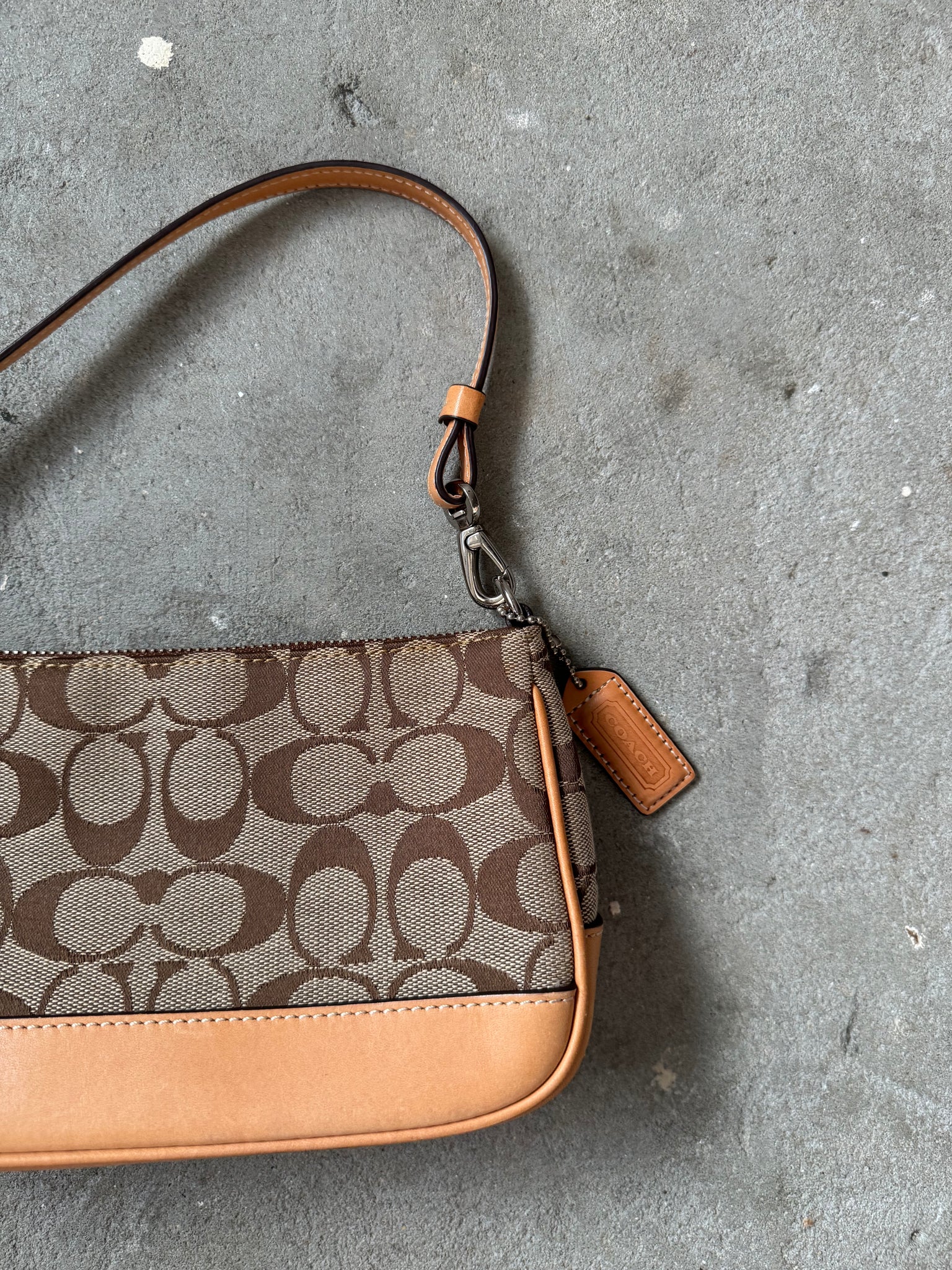 Coach Y2K Demi Shoulder Bag Tan