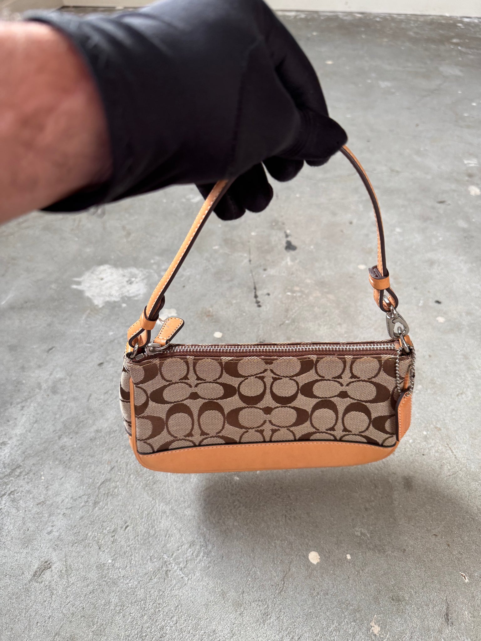 Coach Y2K Demi Shoulder Bag Tan