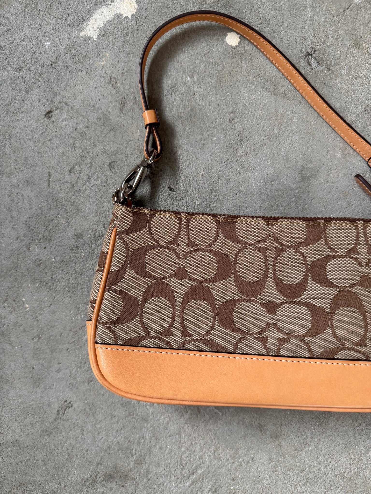 Coach Y2K Demi Shoulder Bag Tan
