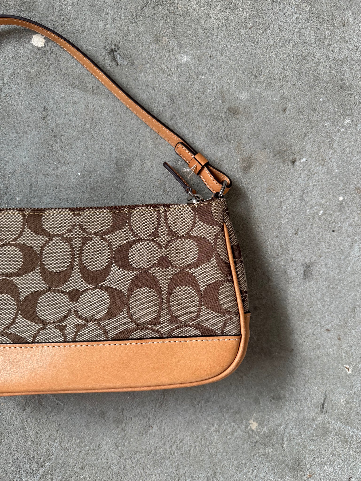Coach Y2K Demi Shoulder Bag Tan