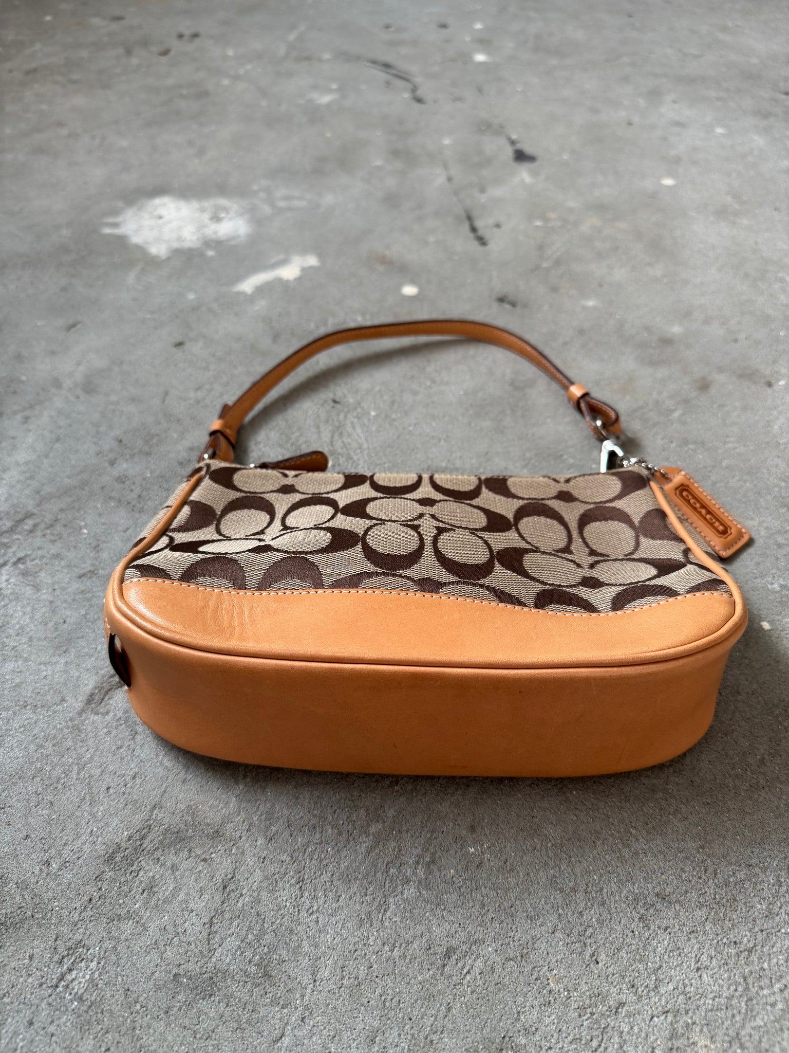 Coach Y2K Demi Shoulder Bag Tan