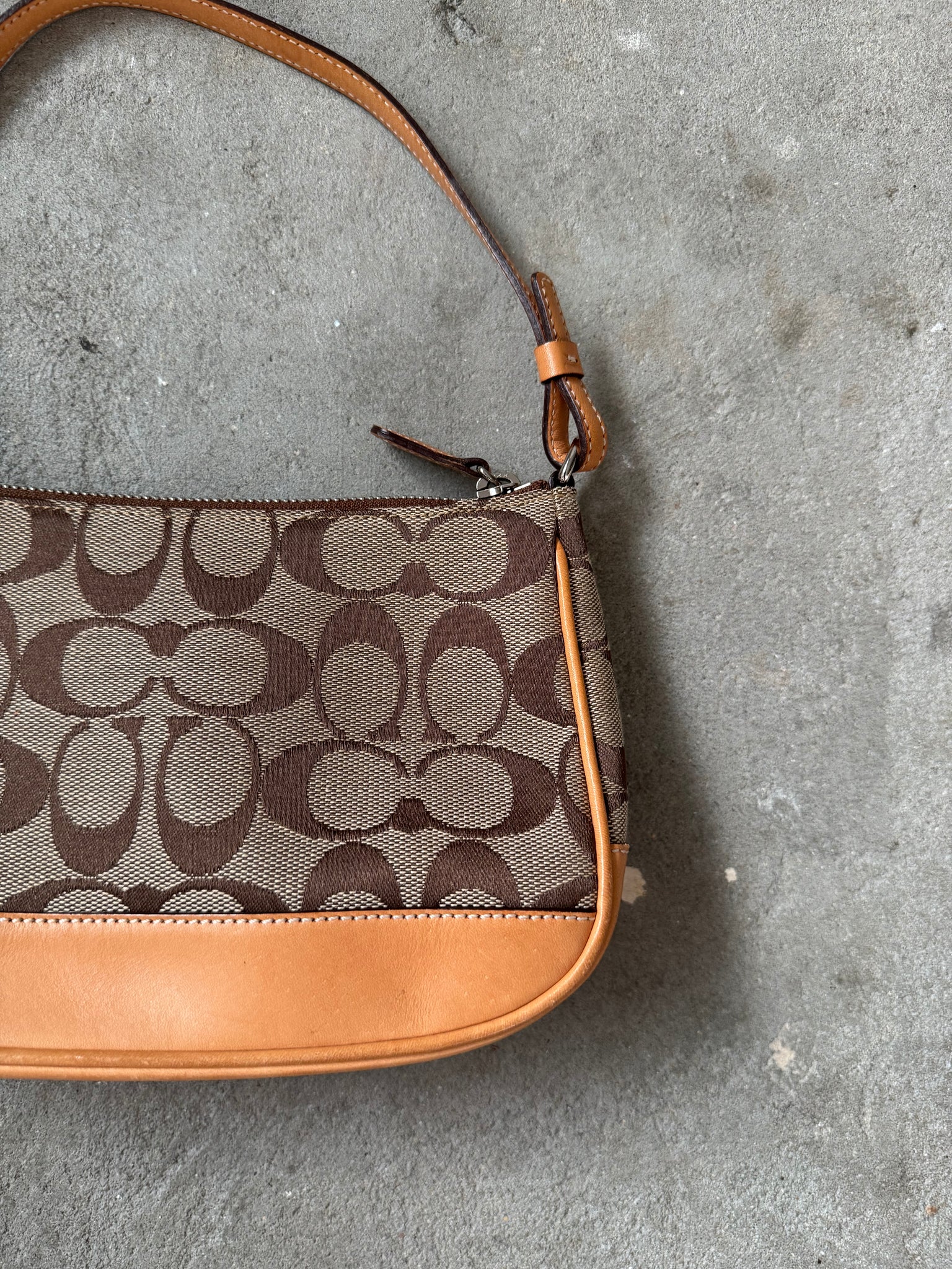 Coach Y2K Demi Shoulder Bag Tan