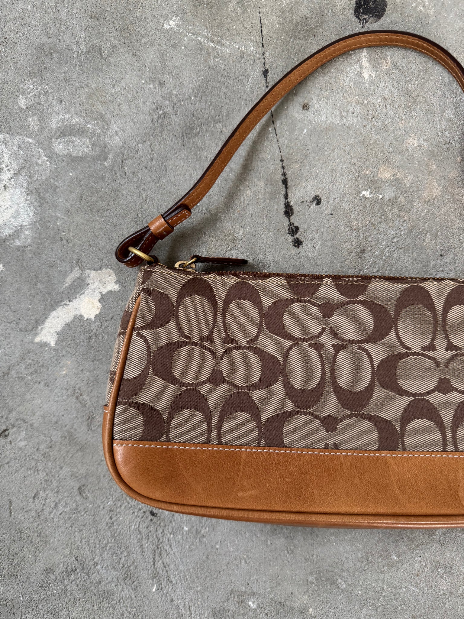 Coach Y2K Demi Shoulder Bag Tan (PROMO)