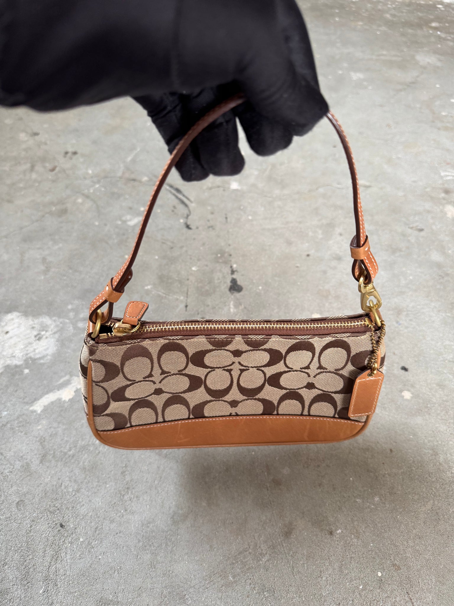Coach Y2K Demi Shoulder Bag Tan (PROMO)