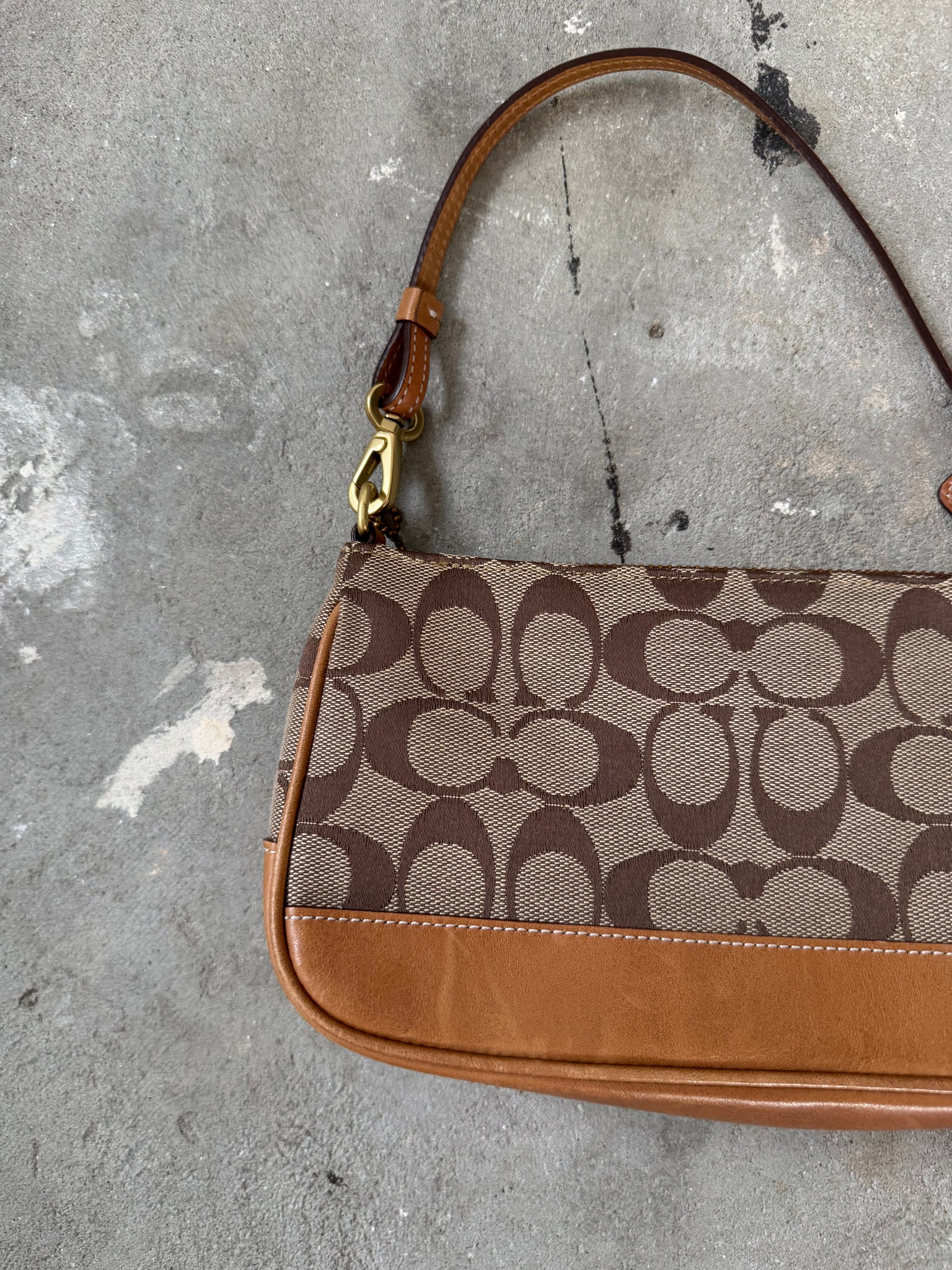 Coach Y2K Demi Shoulder Bag Tan (PROMO)