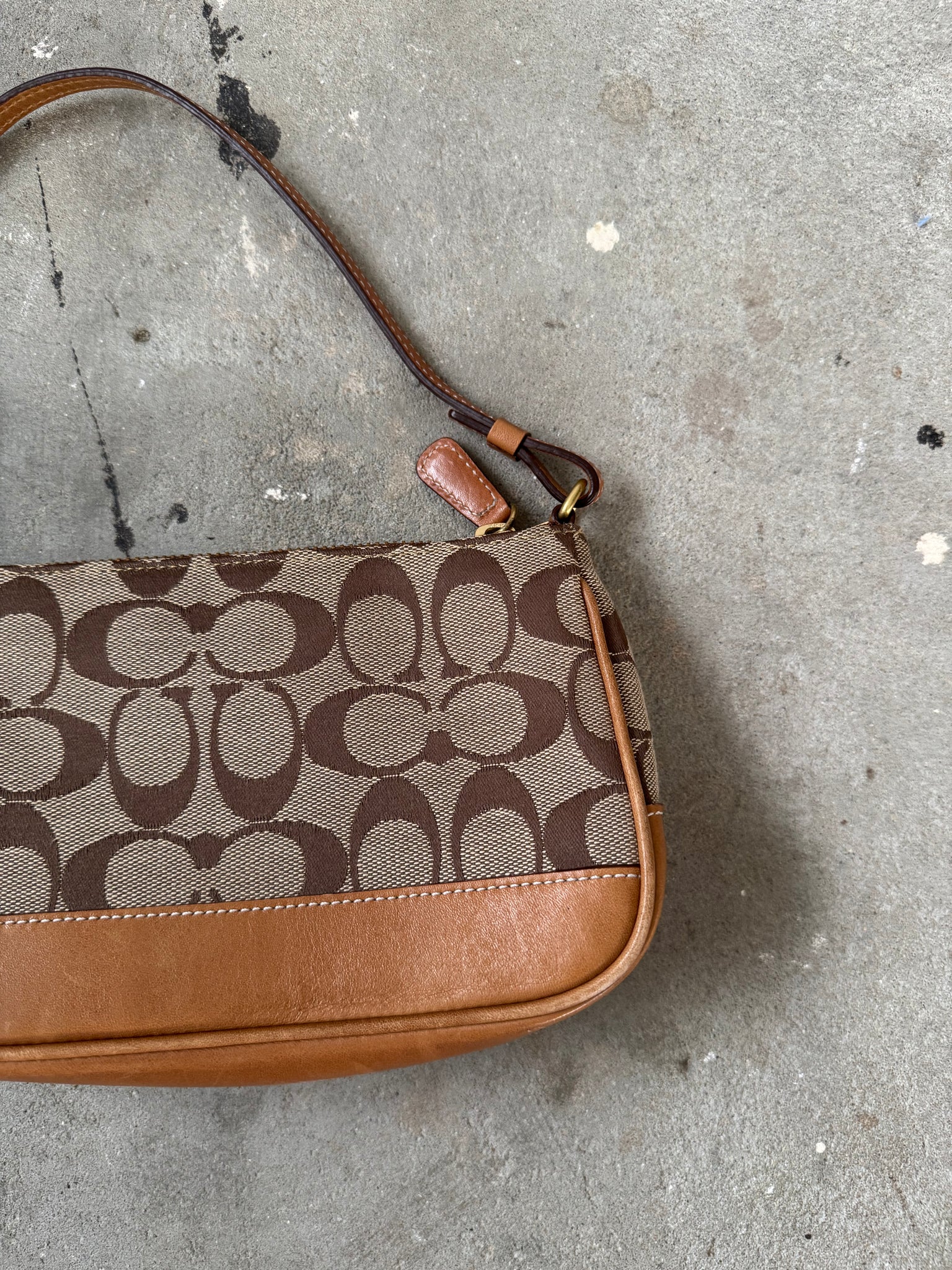 Coach Y2K Demi Shoulder Bag Tan (PROMO)