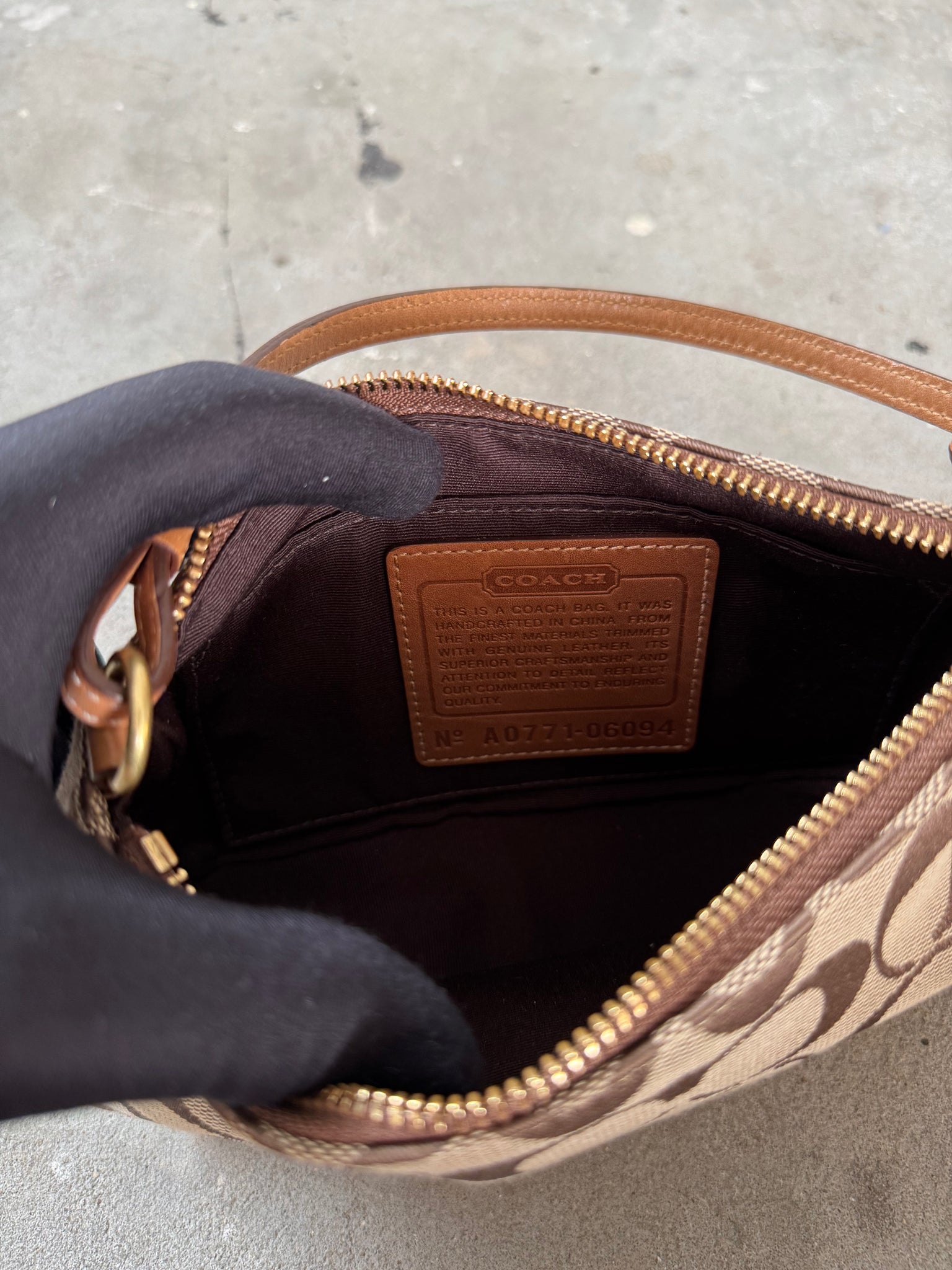 Coach Y2K Demi Shoulder Bag Tan (PROMO)