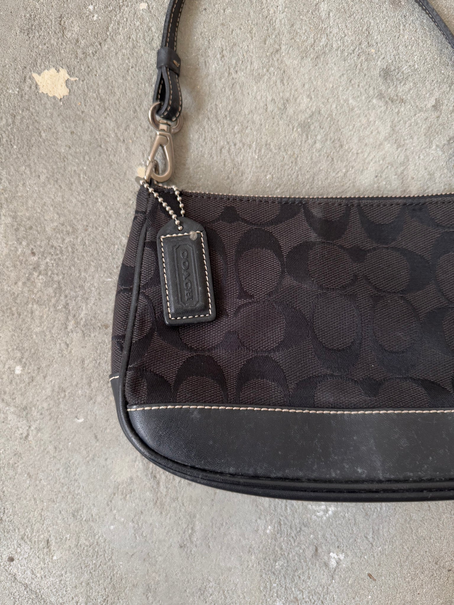 Coach Y2K Demi Shoulder Bag Black