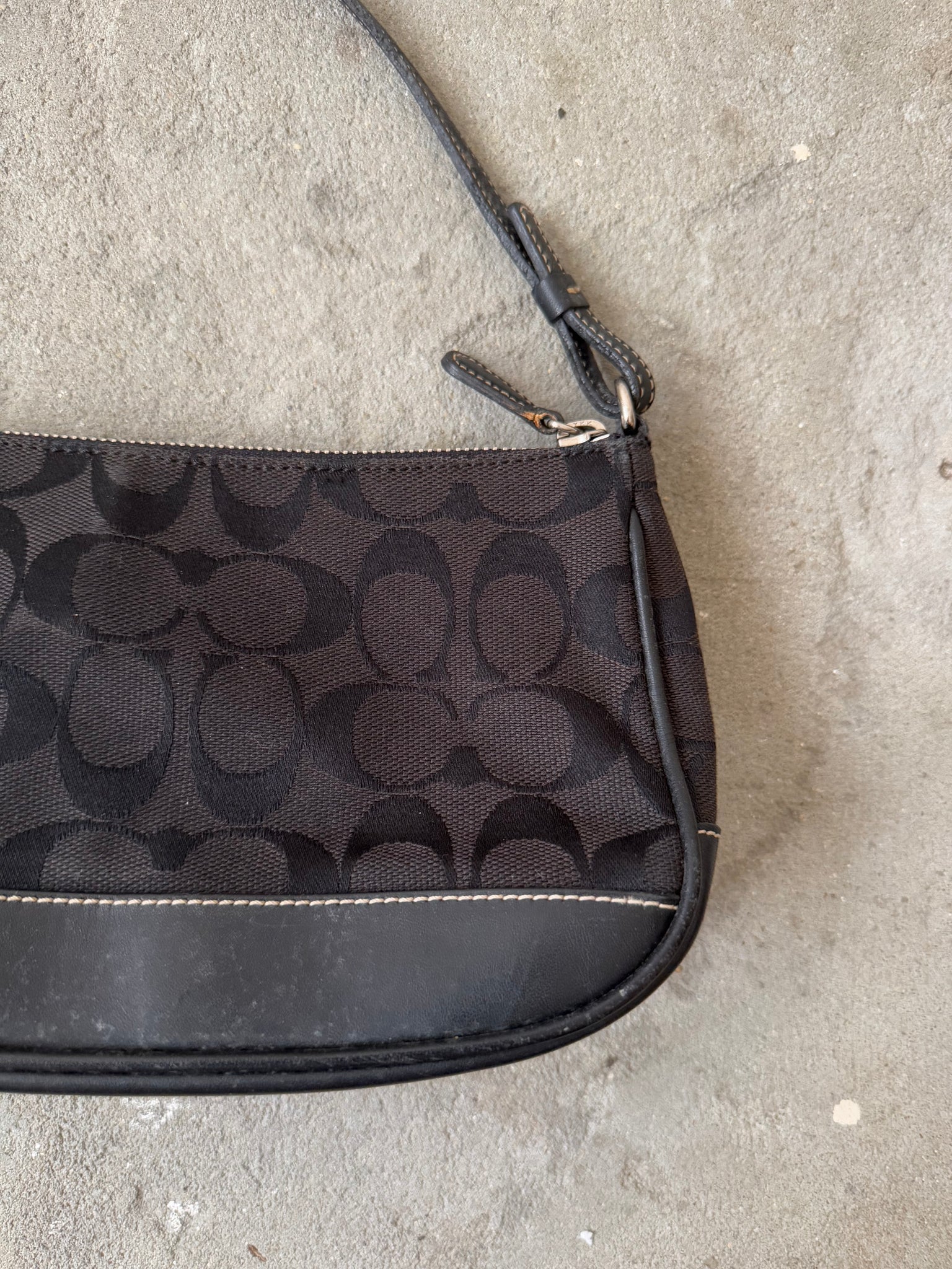 Coach Y2K Demi Shoulder Bag Black