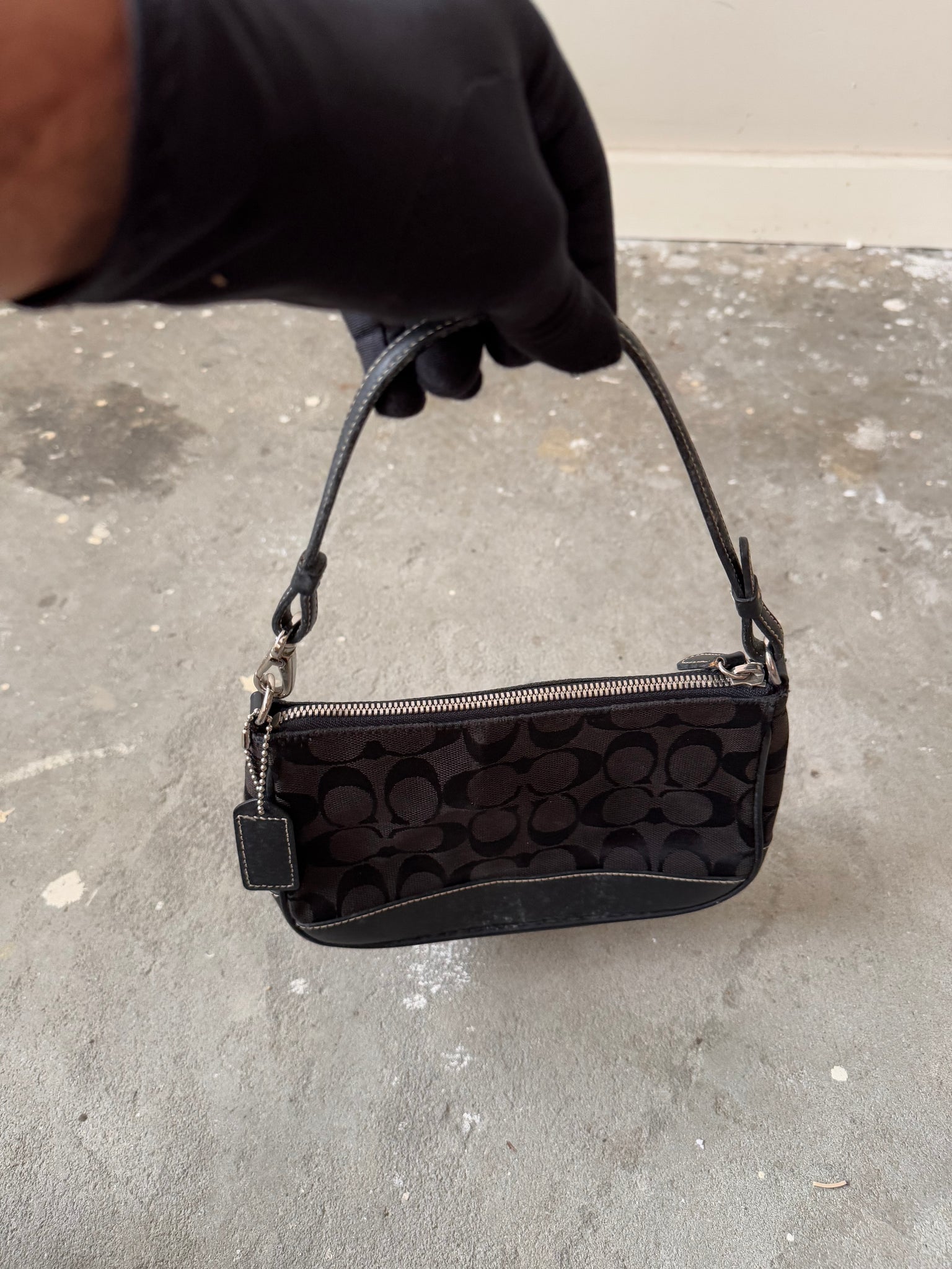 Coach Y2K Demi Shoulder Bag Black
