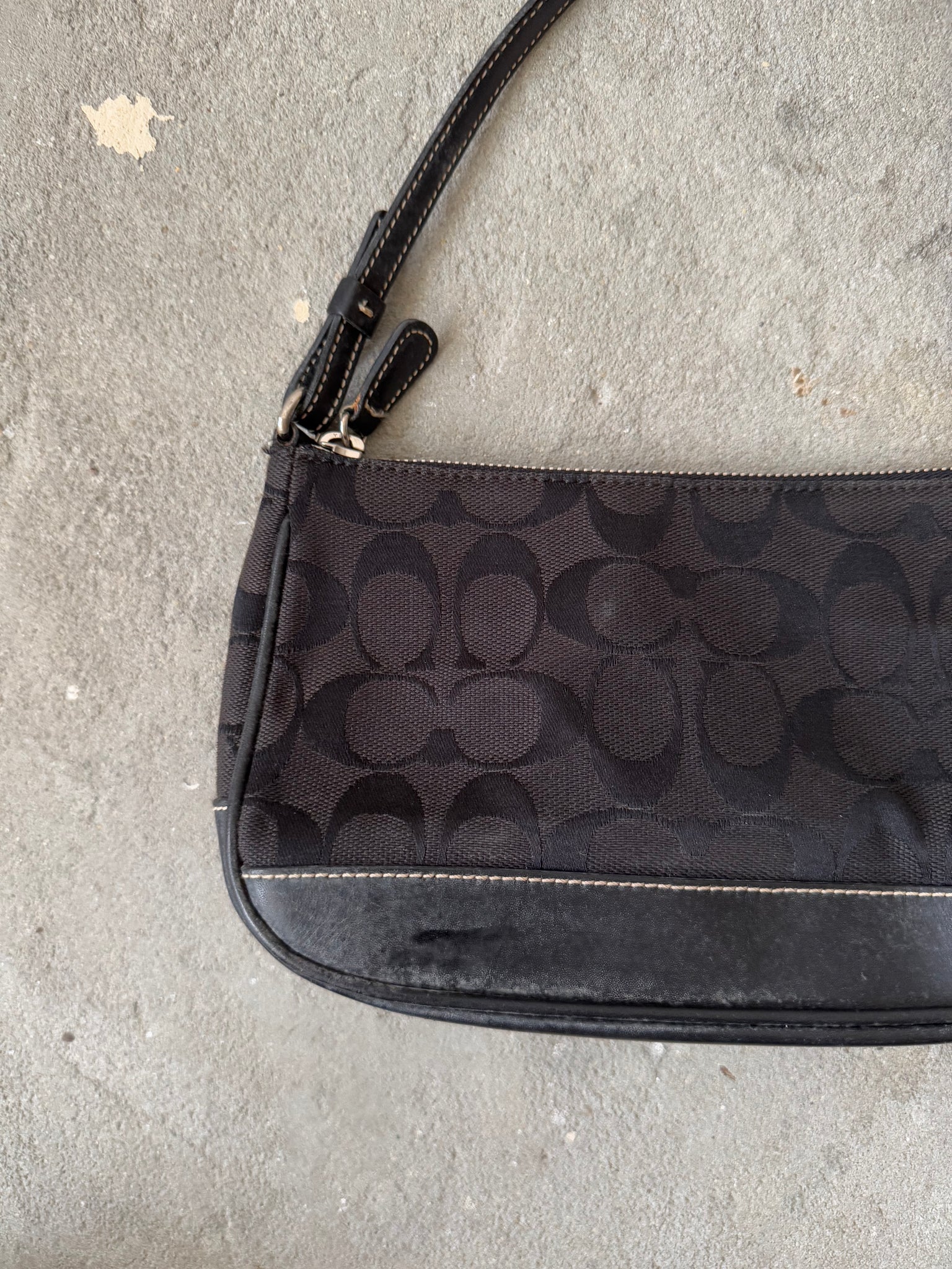 Coach Y2K Demi Shoulder Bag Black