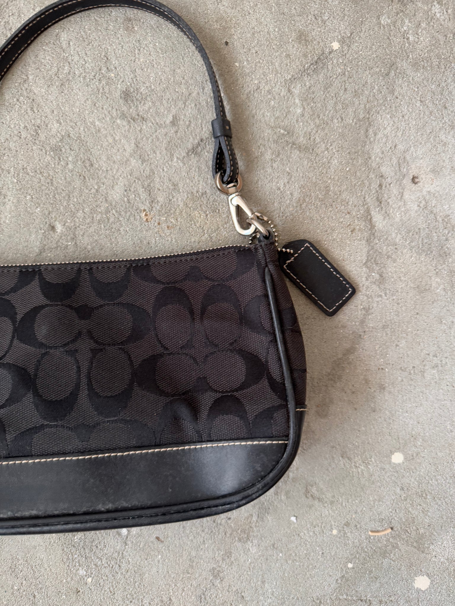 Coach Y2K Demi Shoulder Bag Black