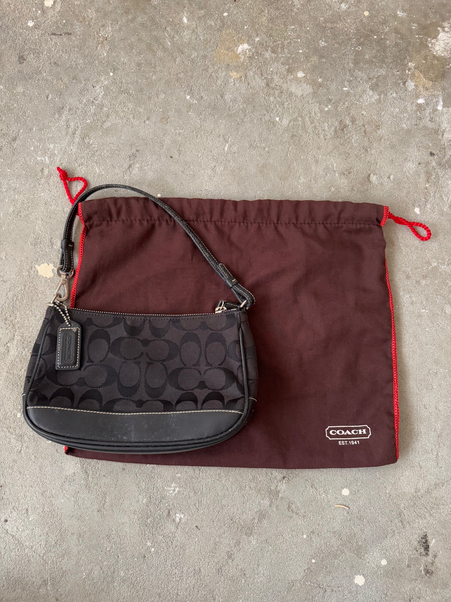 Coach Y2K Demi Shoulder Bag Black