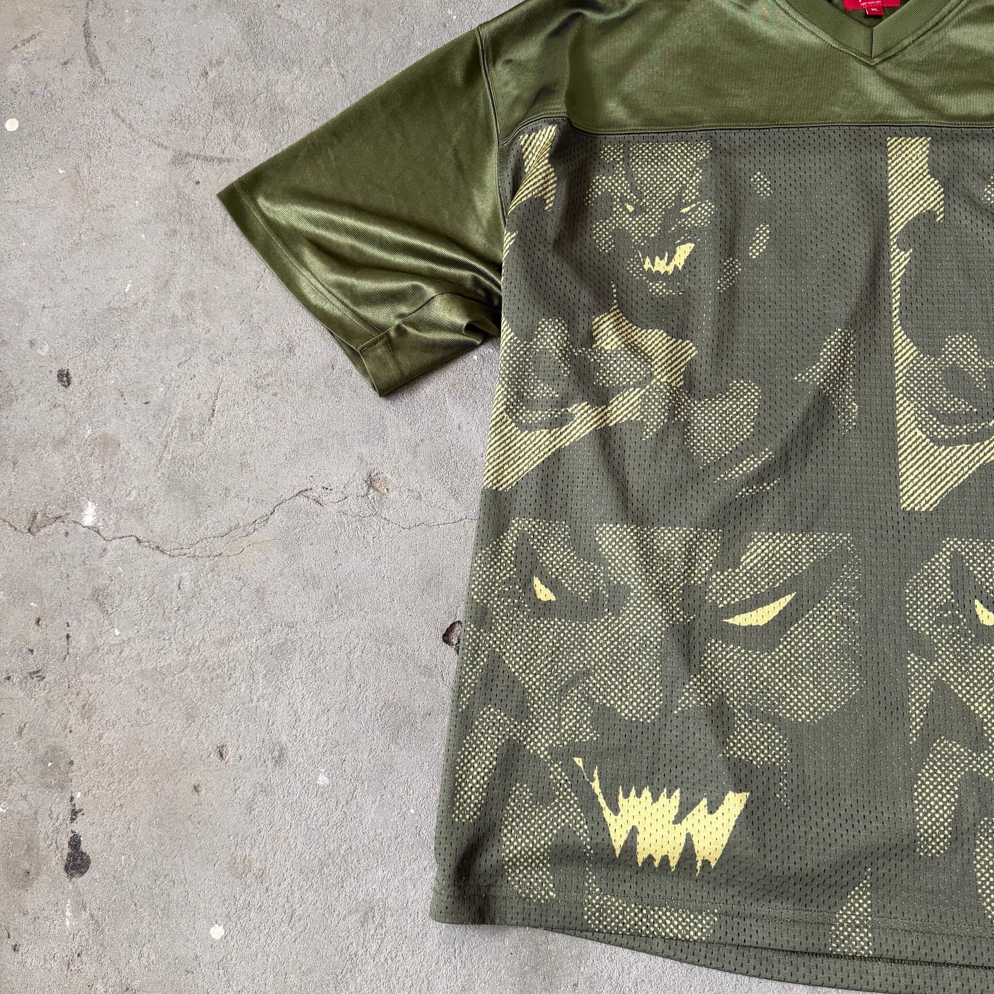 Supreme Ronin Football Jersey Olive Green (Size XL) – Curated by Supreme Ronin Football Jersey Olive Green (Size XL) – Curated by