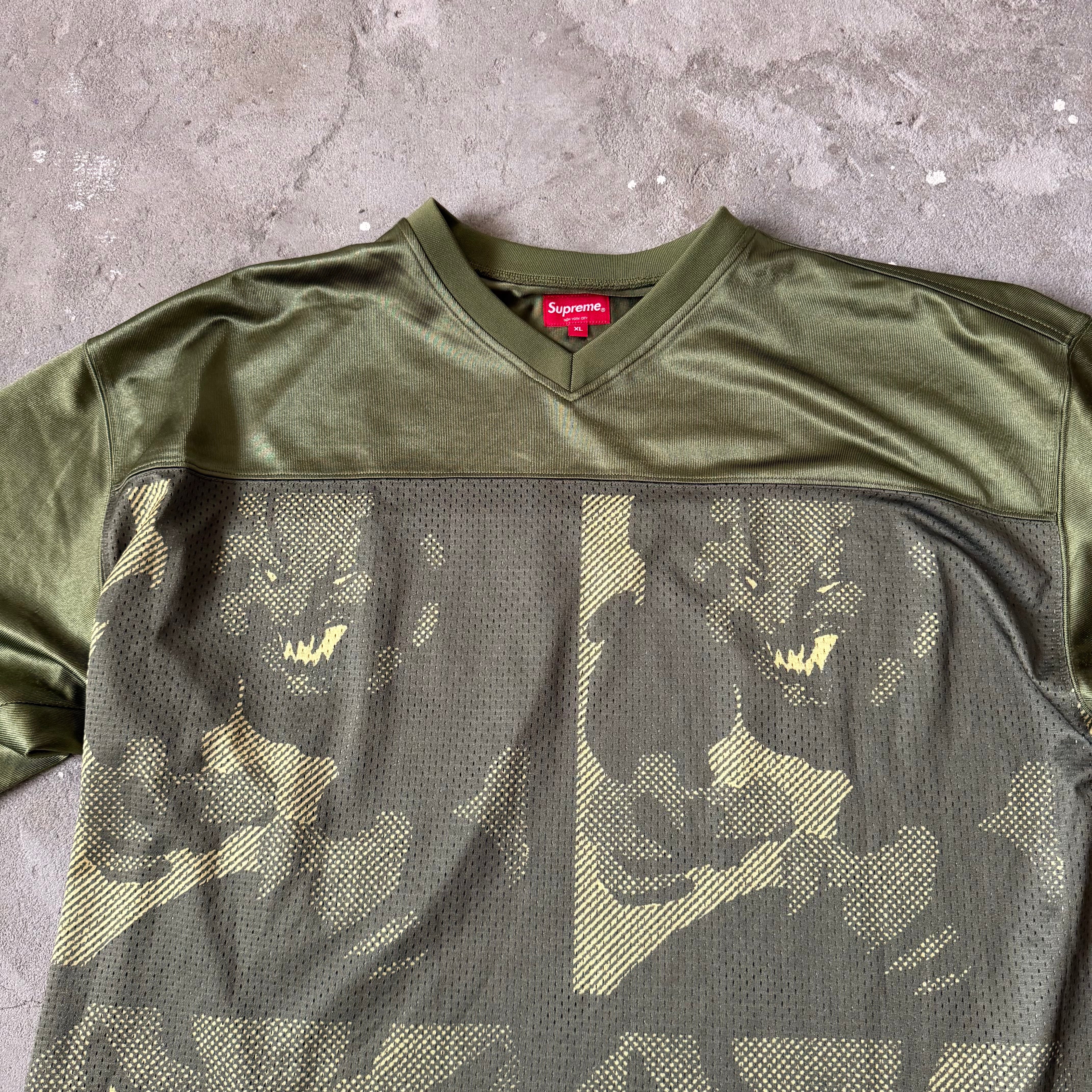 Supreme Ronin Football Jersey Olive Green (Size XL) – Curated by