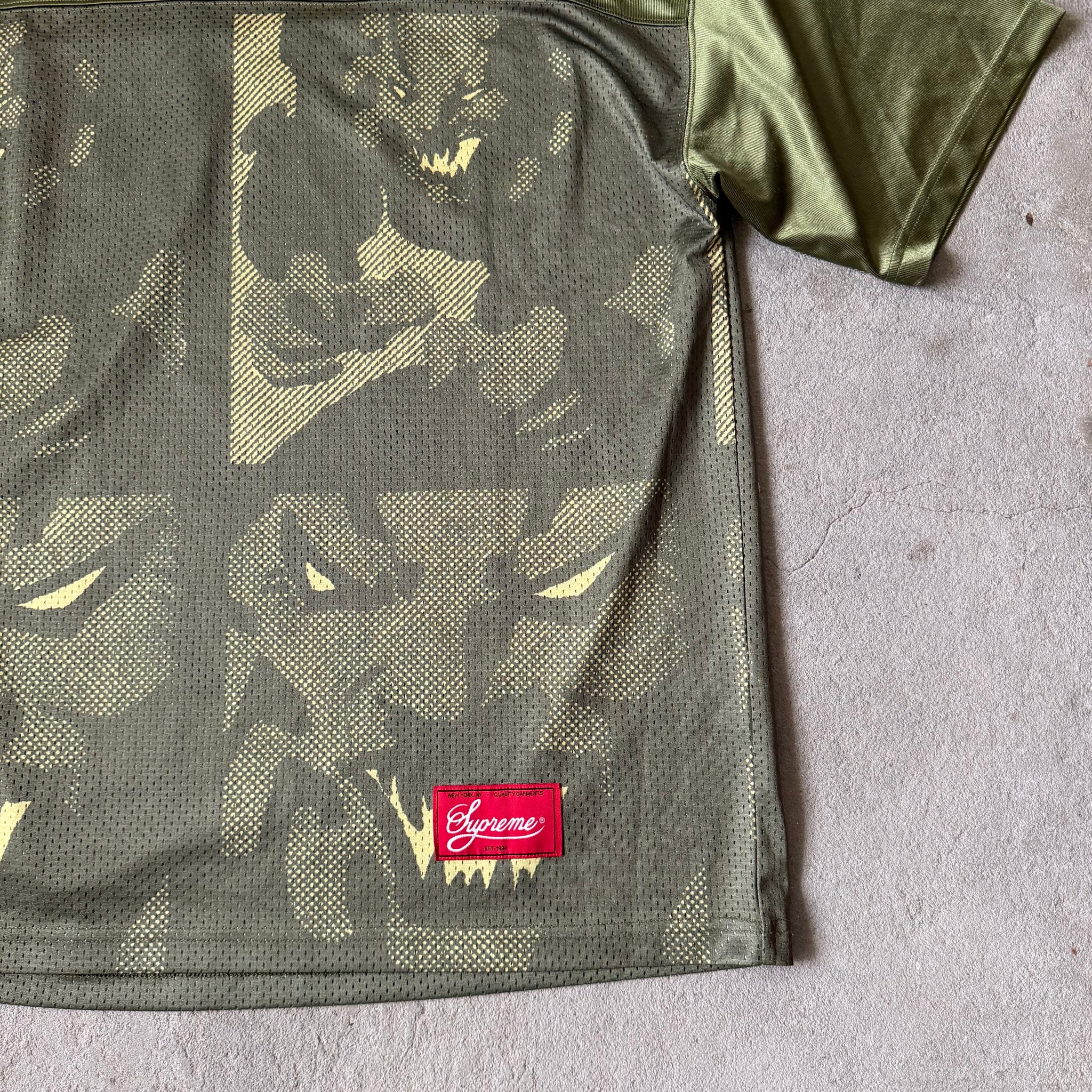 Supreme Ronin Football Jersey Olive Green (Size XL) – Curated by