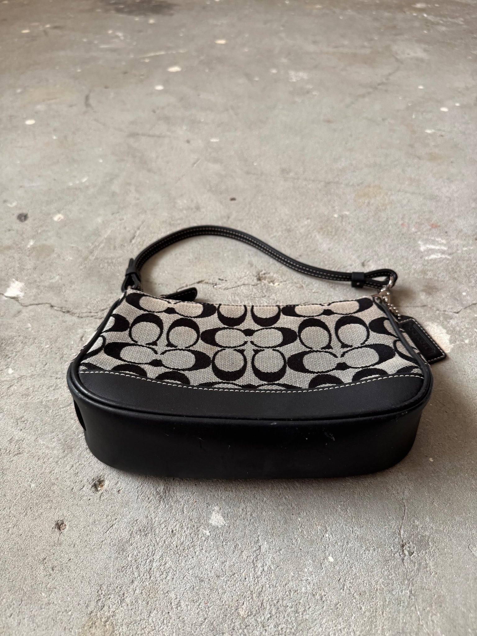 Coach Y2K Demi Shoulder Bag Grey/Black