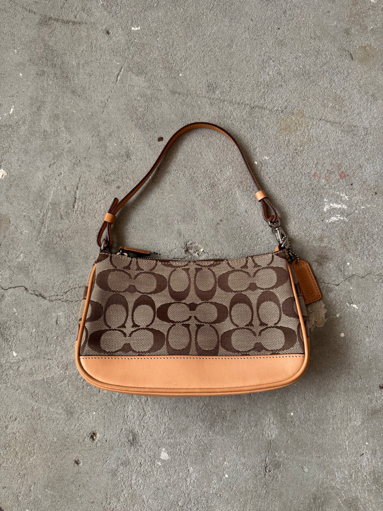 Coach Y2K Demi Shoulder Bag Tan
