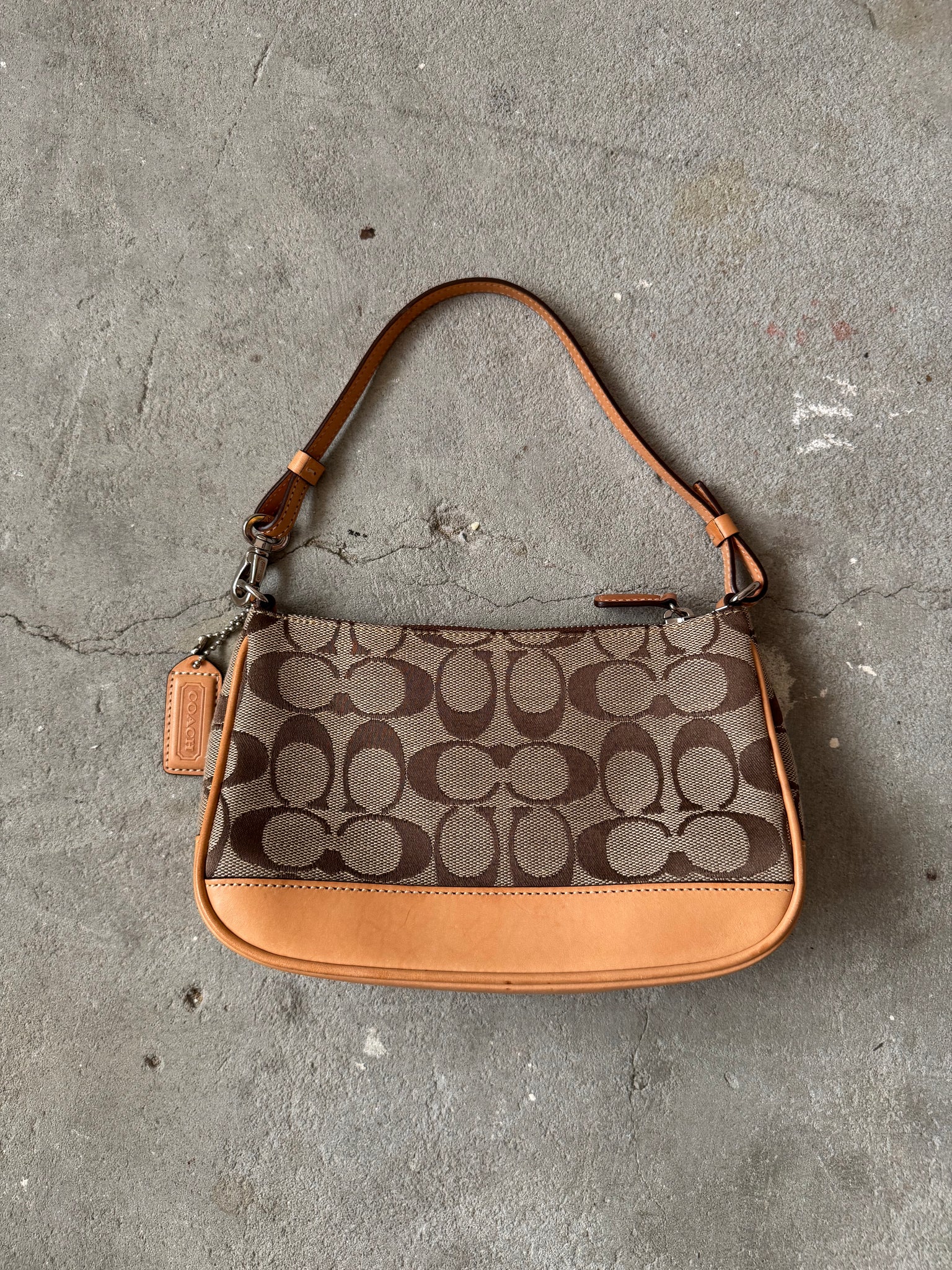 Coach Y2K Demi Shoulder Bag Tan