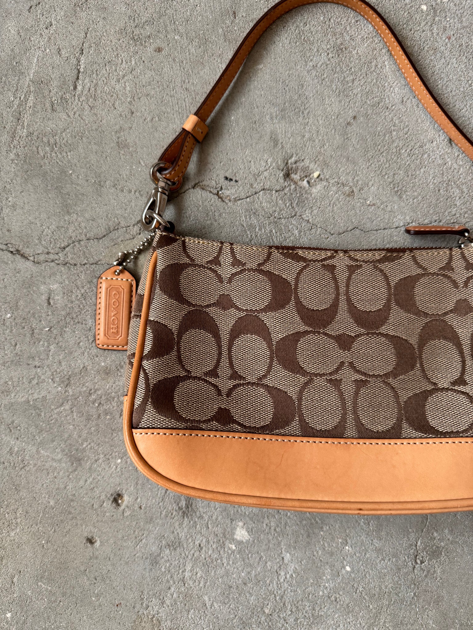 Coach Y2K Demi Shoulder Bag Tan