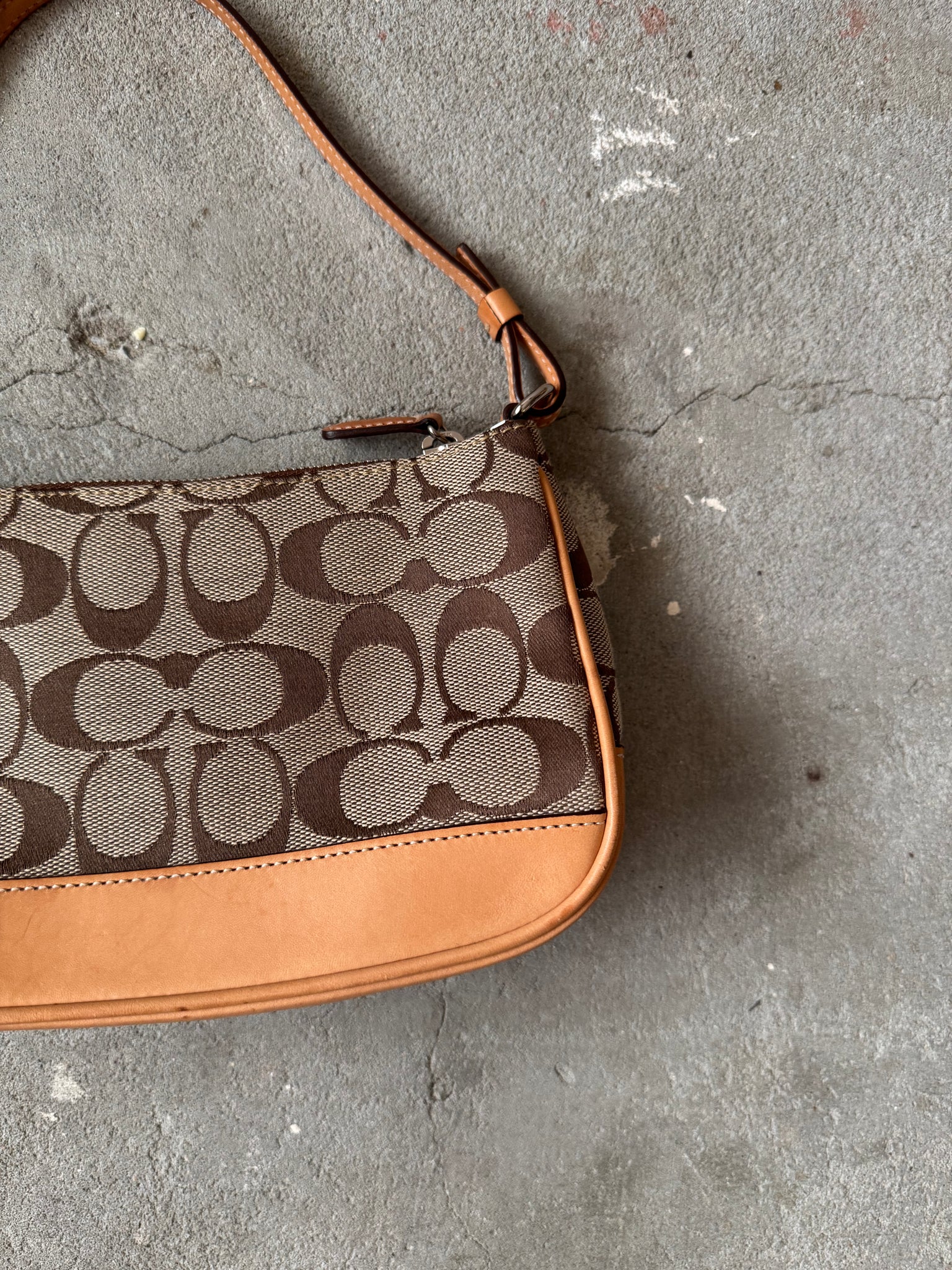 Coach Y2K Demi Shoulder Bag Tan