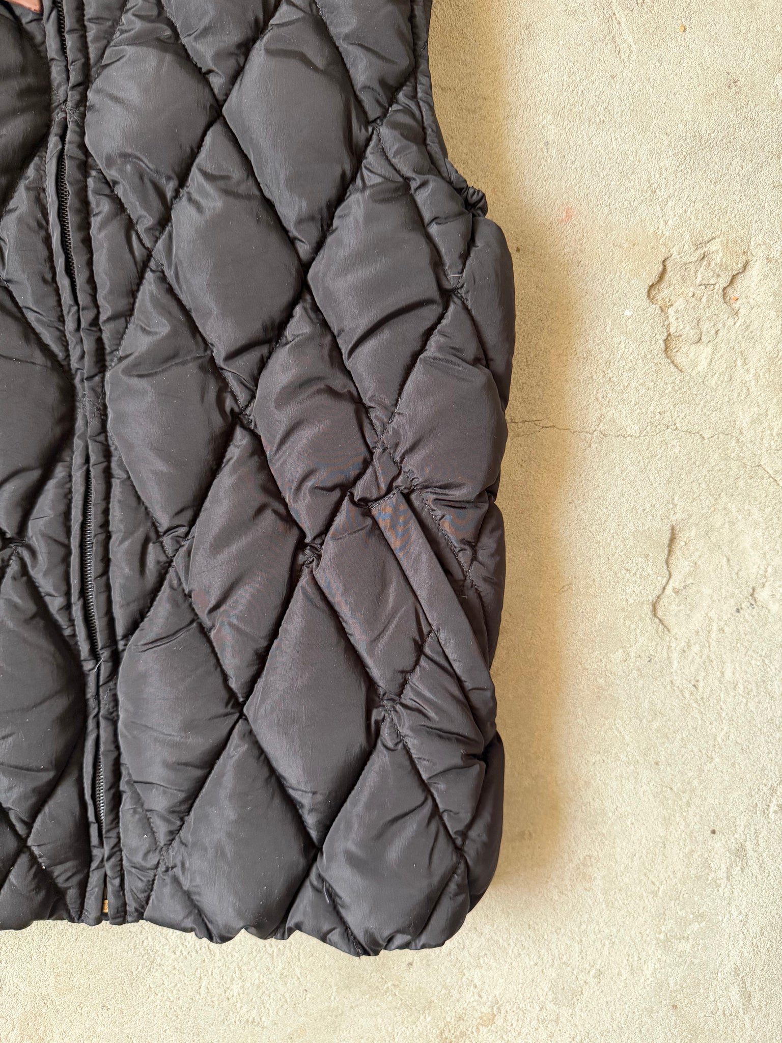 Moncler Diamond Quilted Vest Black (Size 1)