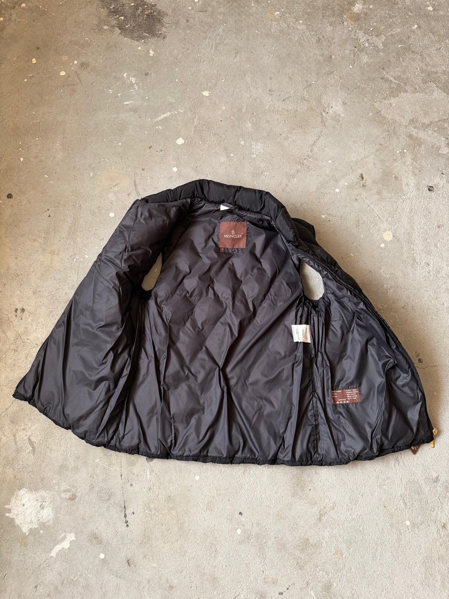 Moncler Diamond Quilted Vest Black (Size 1)