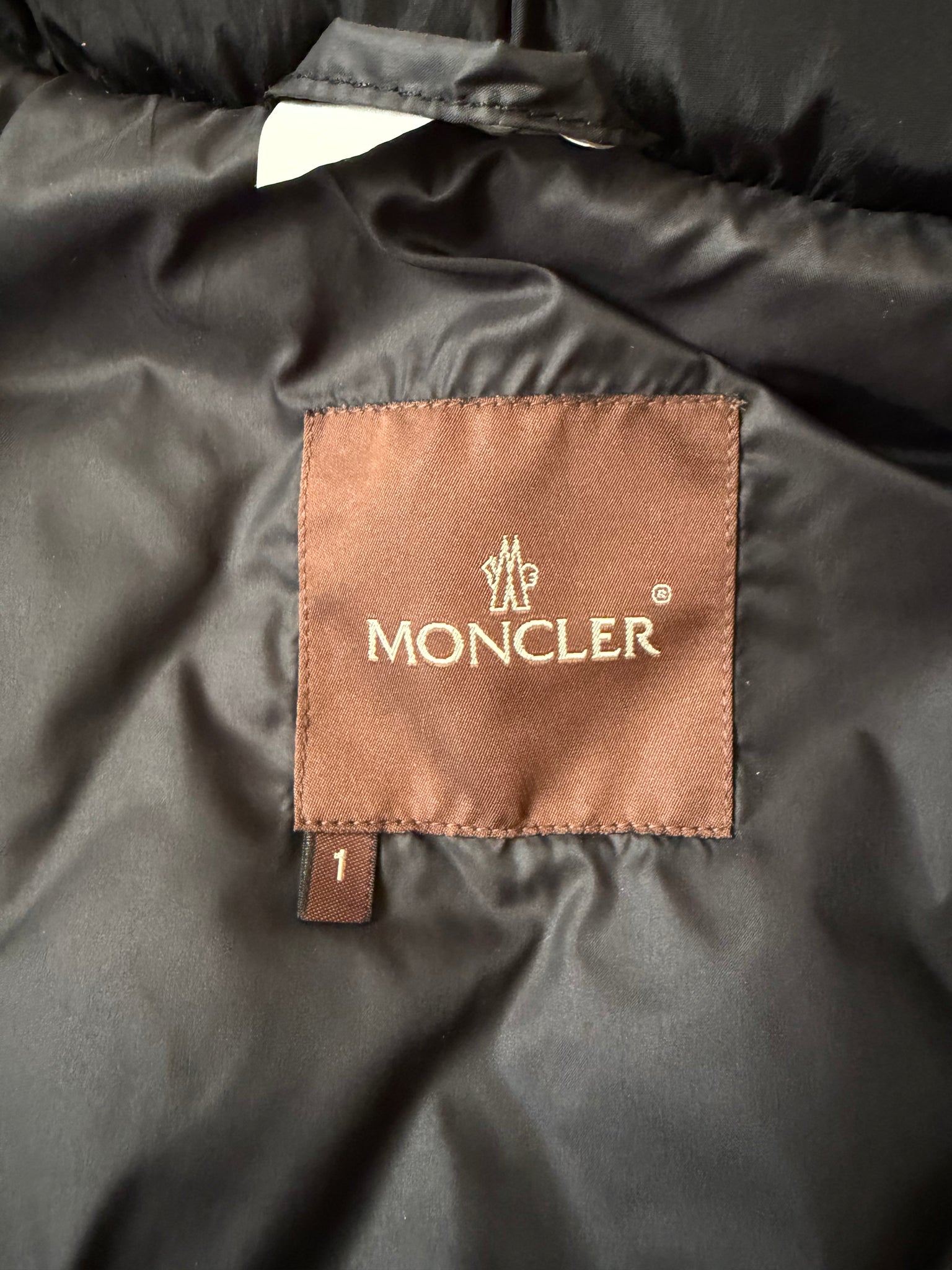 Moncler Diamond Quilted Vest Black (Size 1)