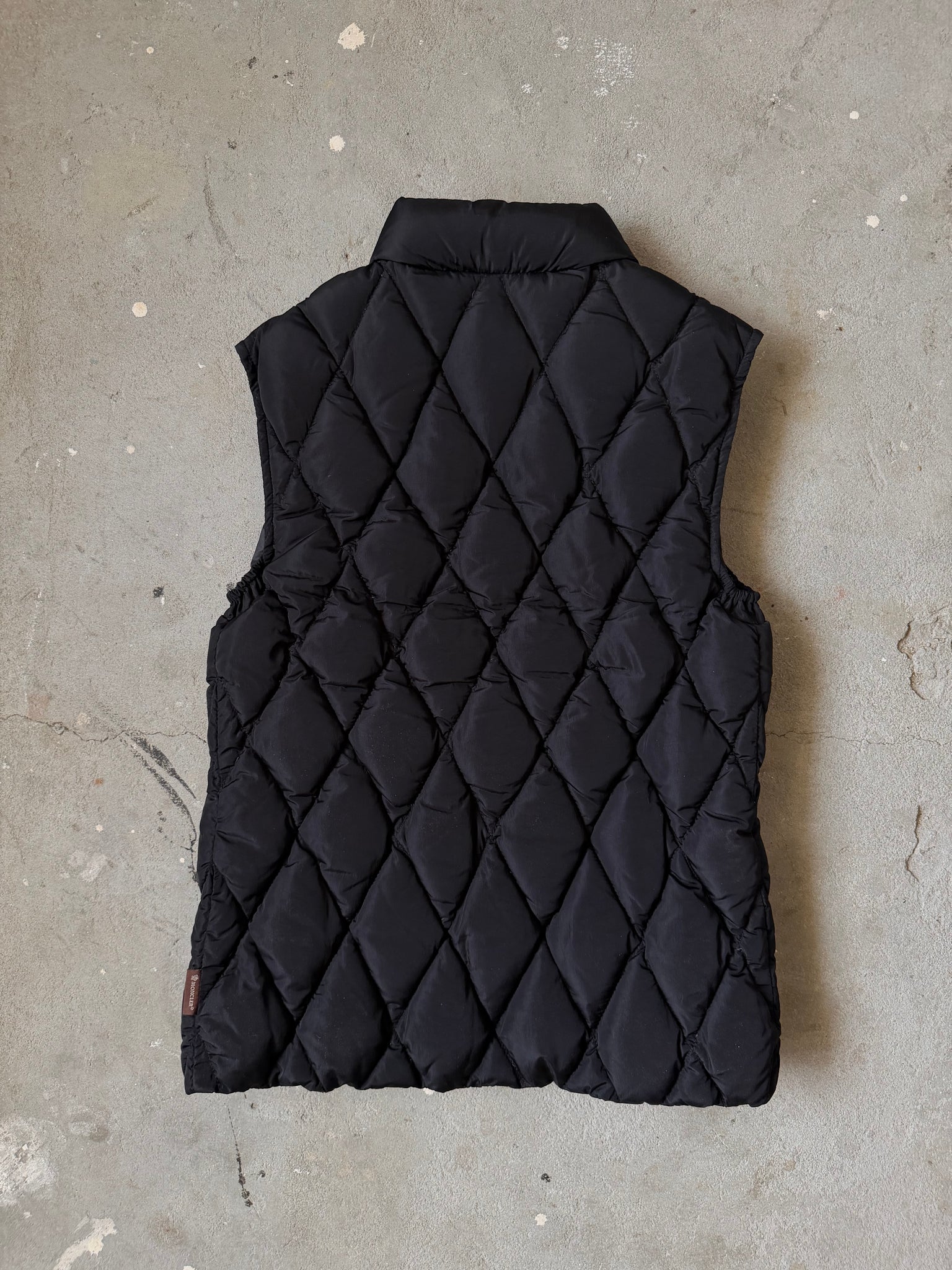 Moncler Diamond Quilted Vest Black (Size 1)
