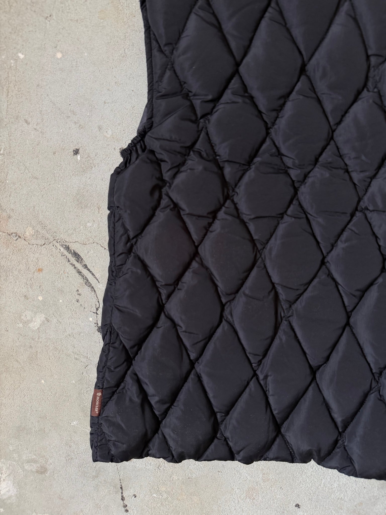 Moncler Diamond Quilted Vest Black (Size 1)
