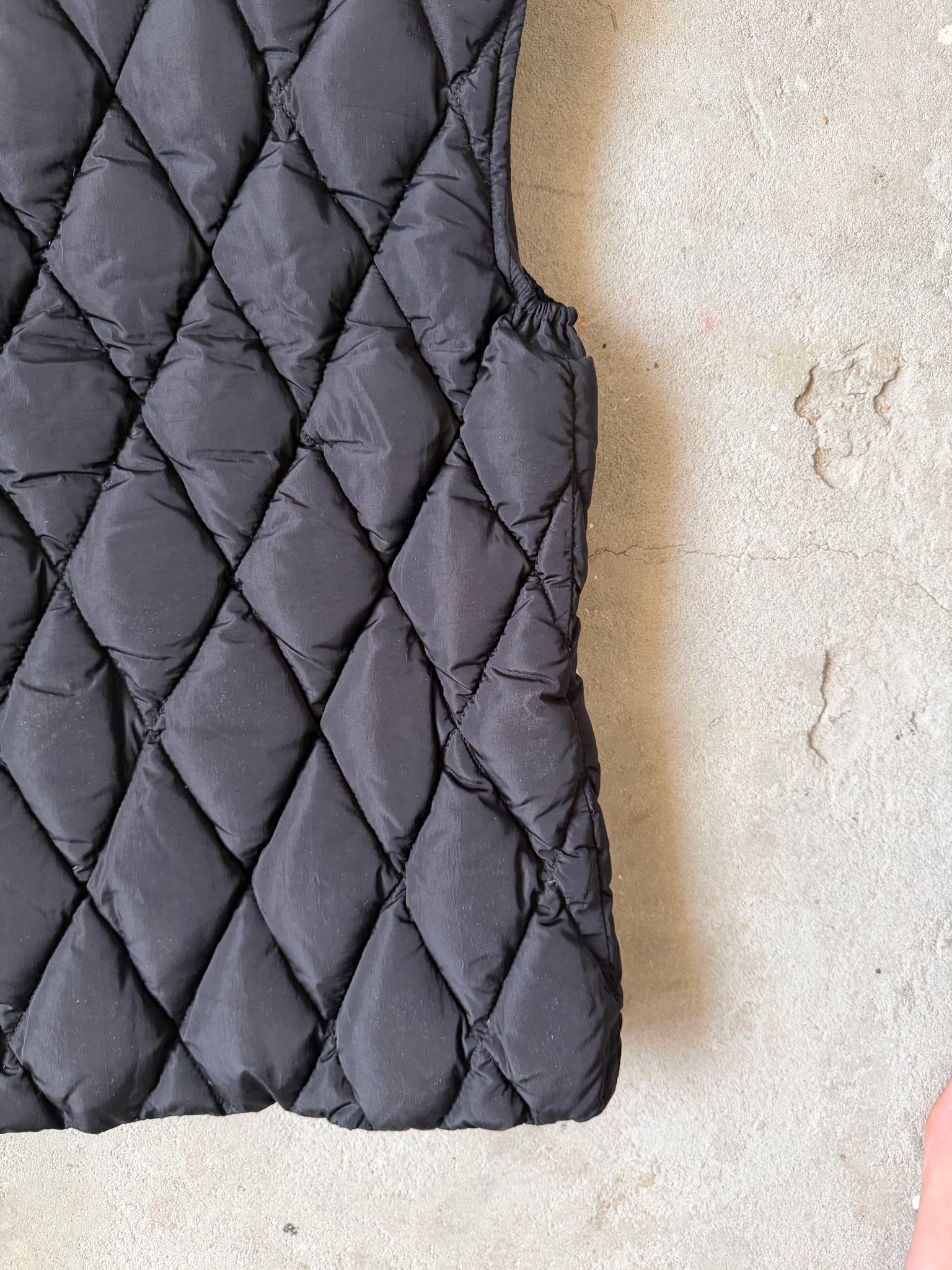 Moncler Diamond Quilted Vest Black (Size 1)