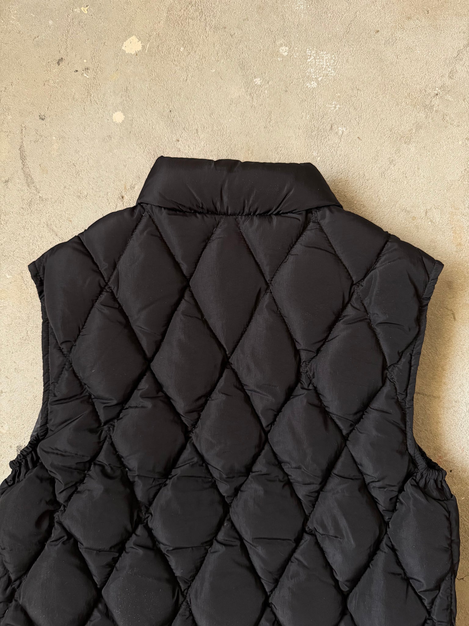 Moncler Diamond Quilted Vest Black (Size 1)