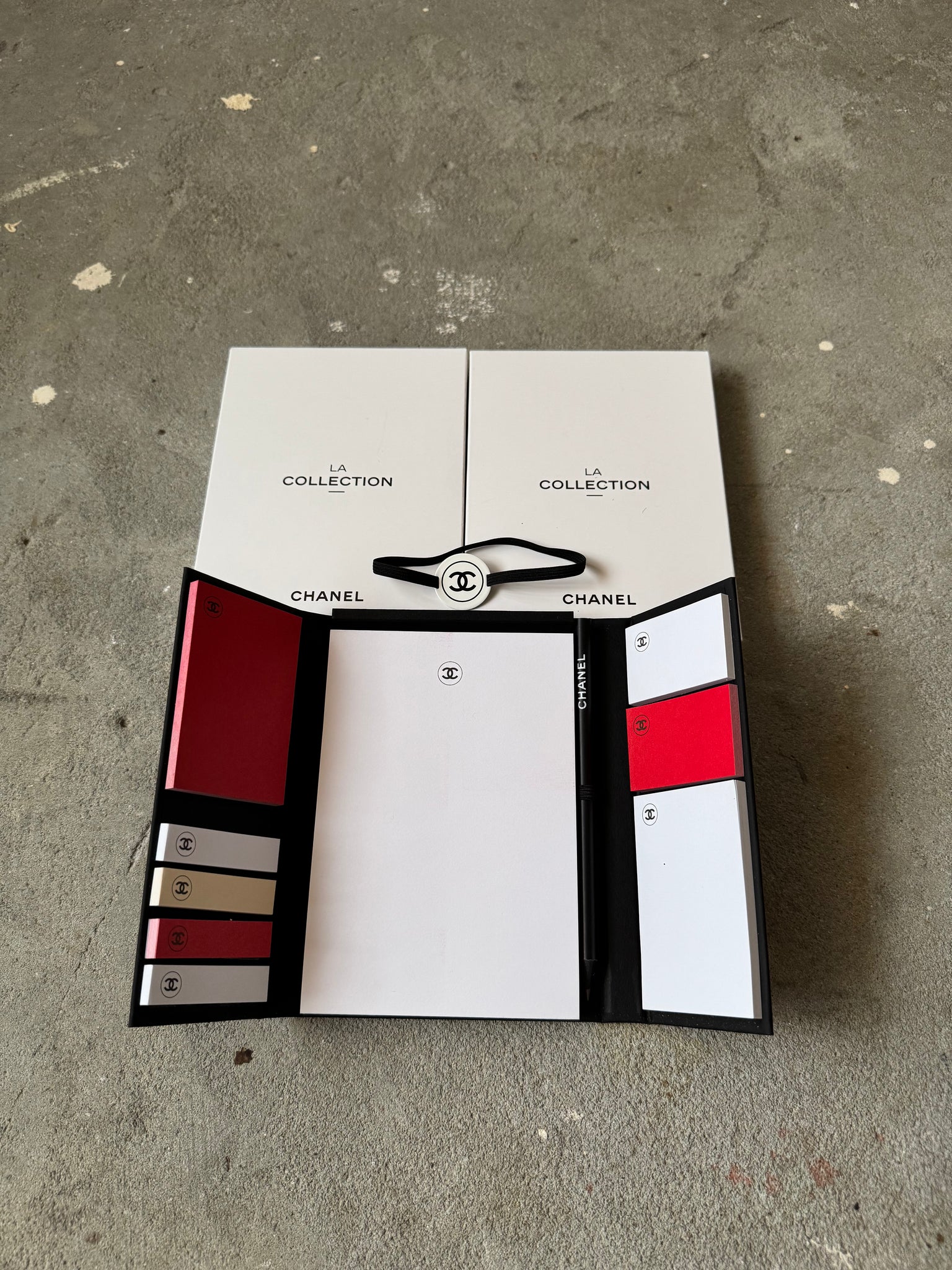 Chanel La Collection Novelty Book Stationary Set
