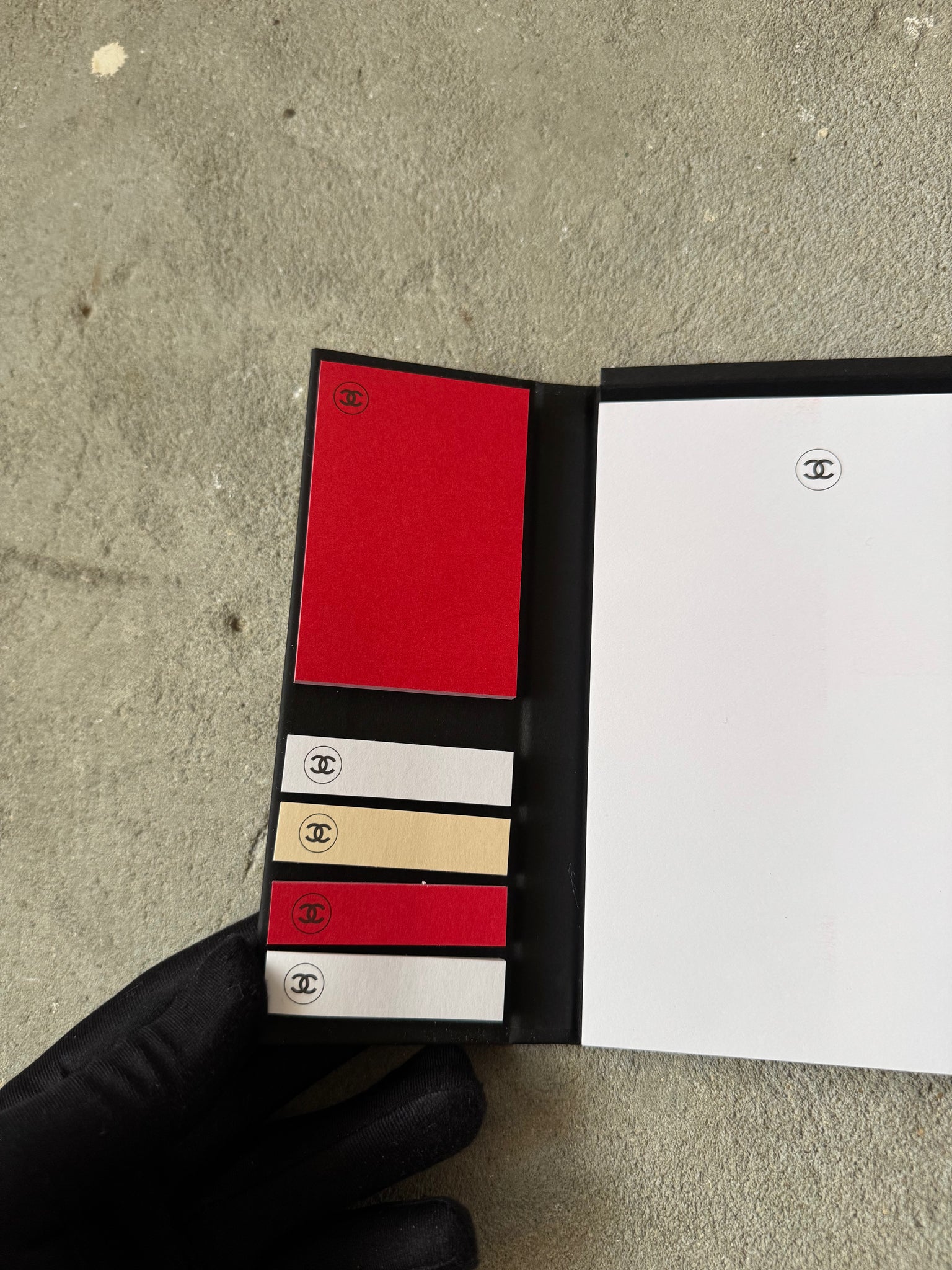 Chanel La Collection Novelty Book Stationary Set