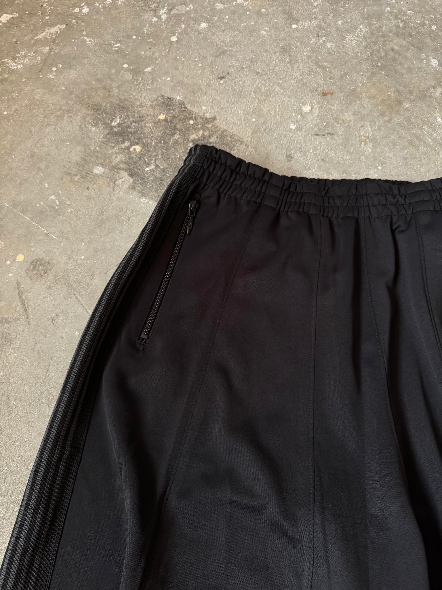 Needles HD Track Pants Poly Smooth Black/Black