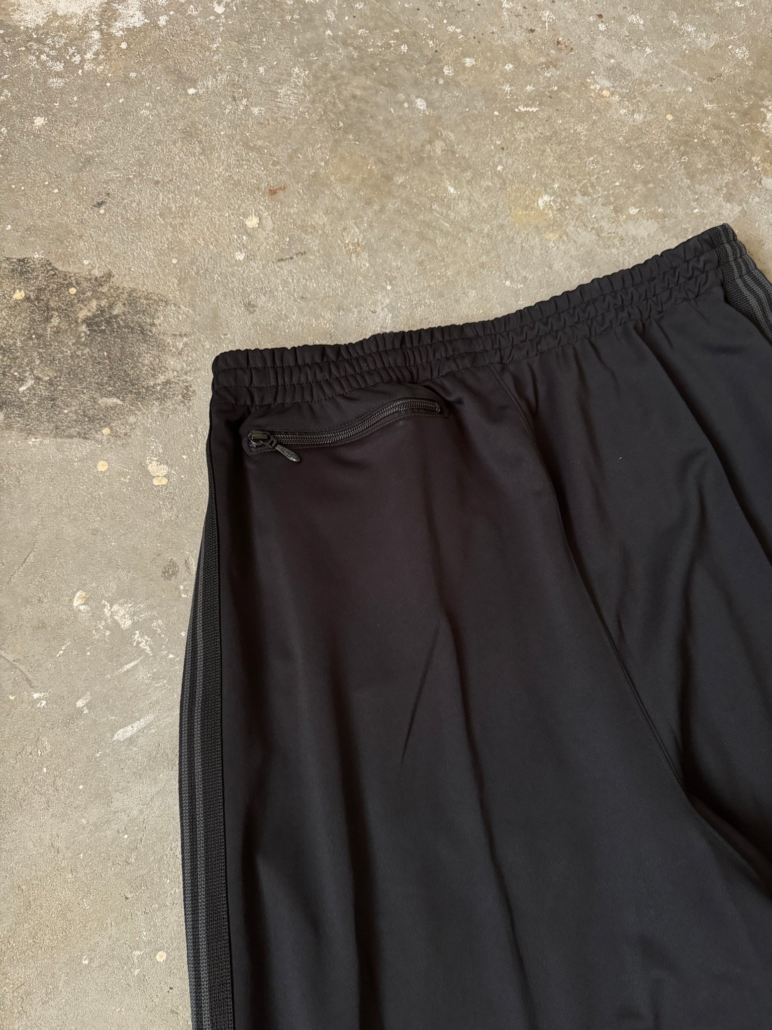 Needles HD Track Pants Poly Smooth Black/Black