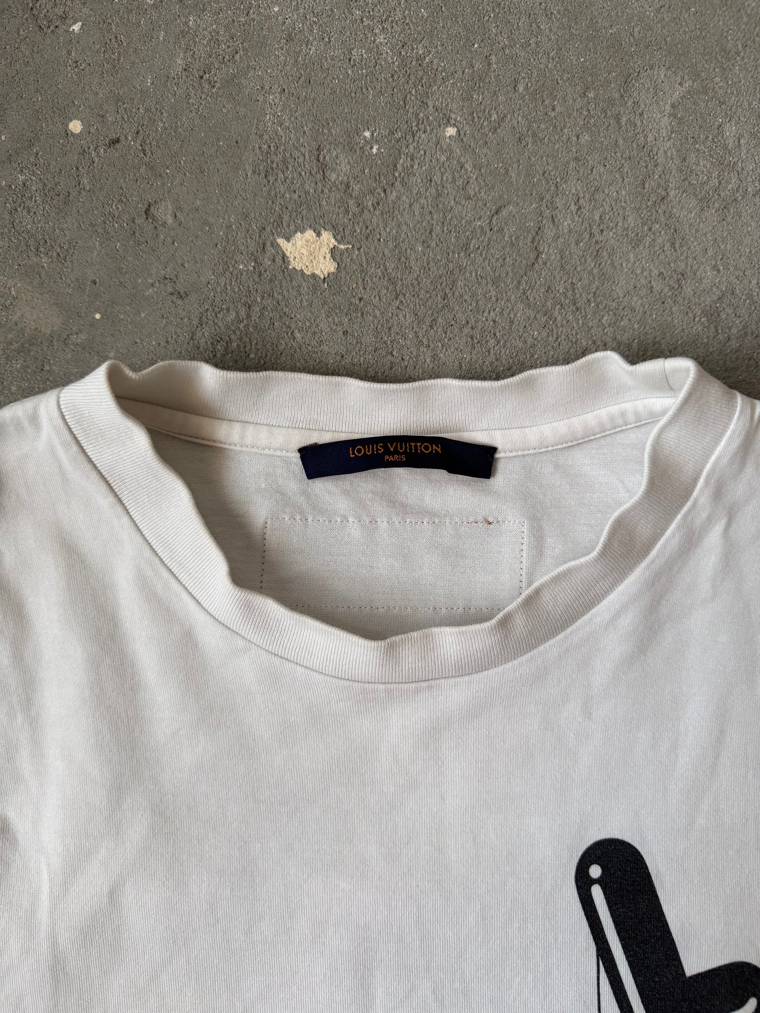Louis Vuitton Floating LV Virgil Abloh T Shirt White
