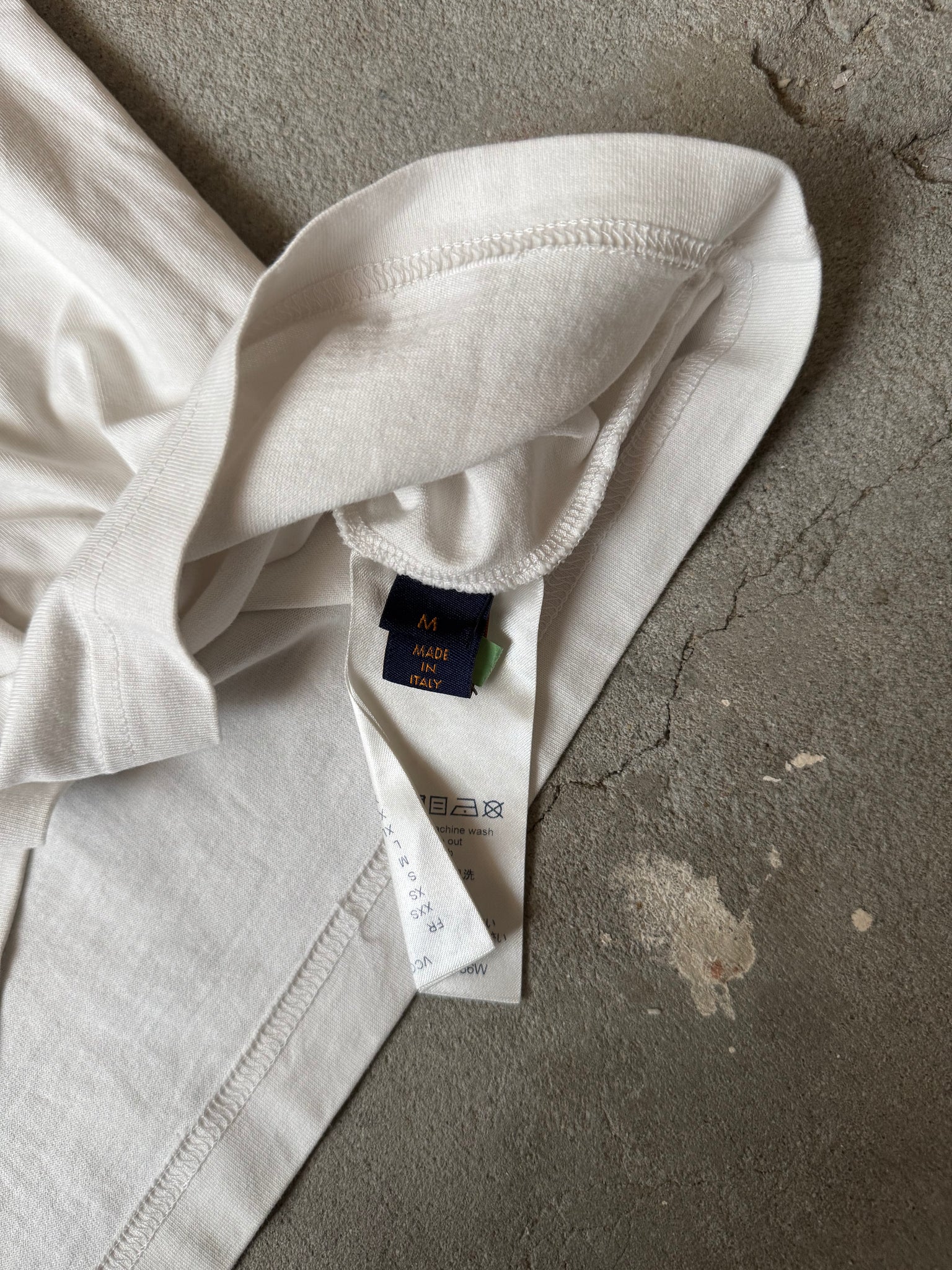 Louis Vuitton Floating LV Virgil Abloh T Shirt White