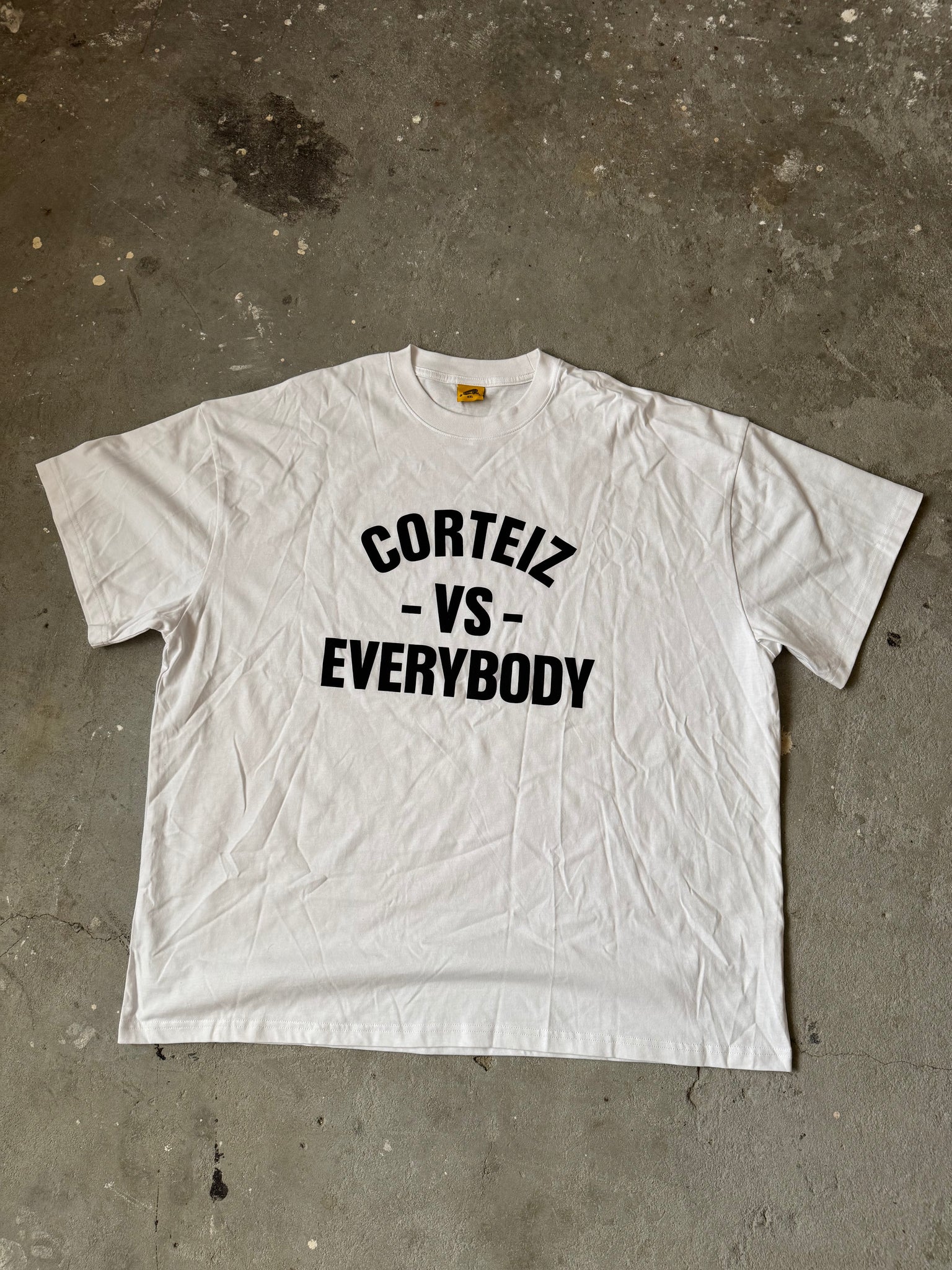 Corteiz VS T Shirt White (Size XXL)